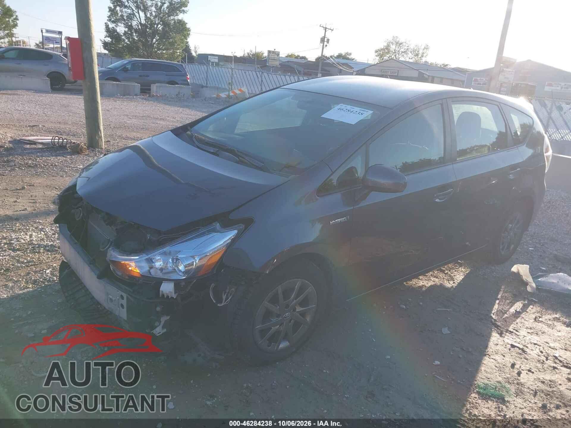 TOYOTA PRIUS V 2017 - JTDZN3EU1HJ072949