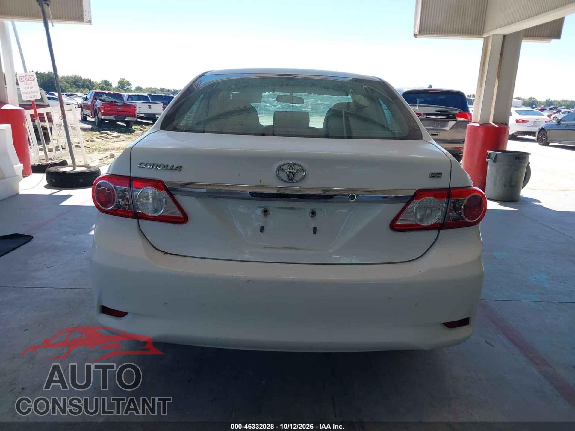 TOYOTA COROLLA 2012 - 2T1BU4EE2CC868617