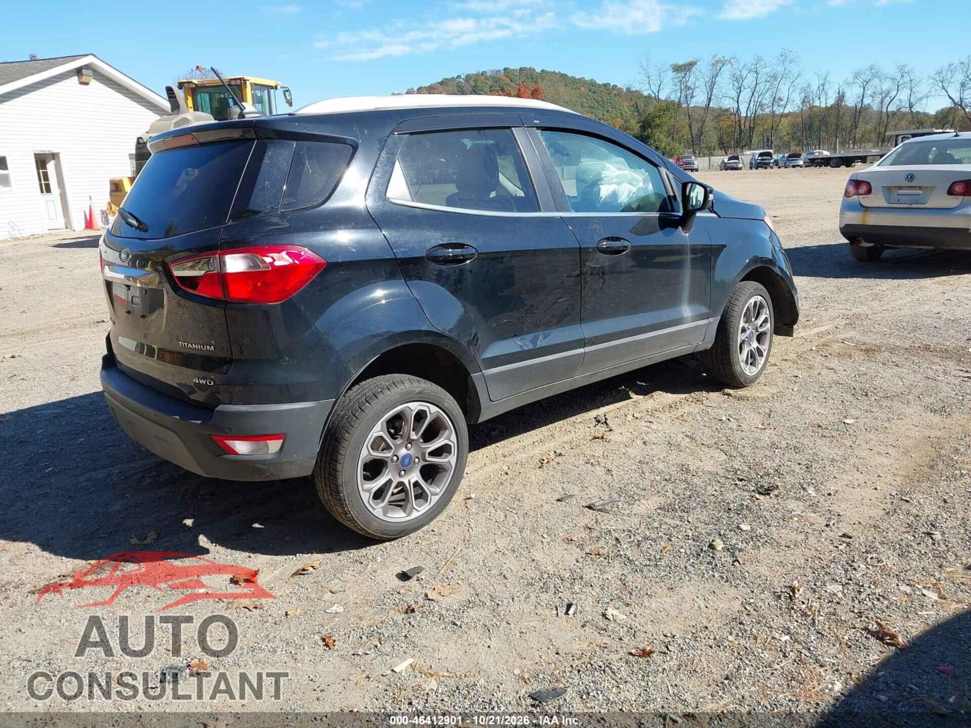 FORD ECOSPORT 2022 - MAJ6S3KL3NC462013