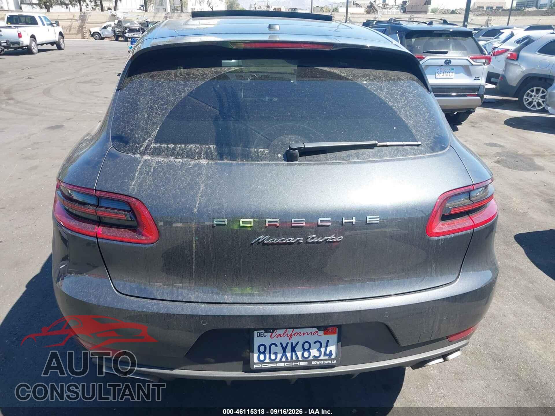 PORSCHE MACAN 2018 - WP1AF2A59JLB71627