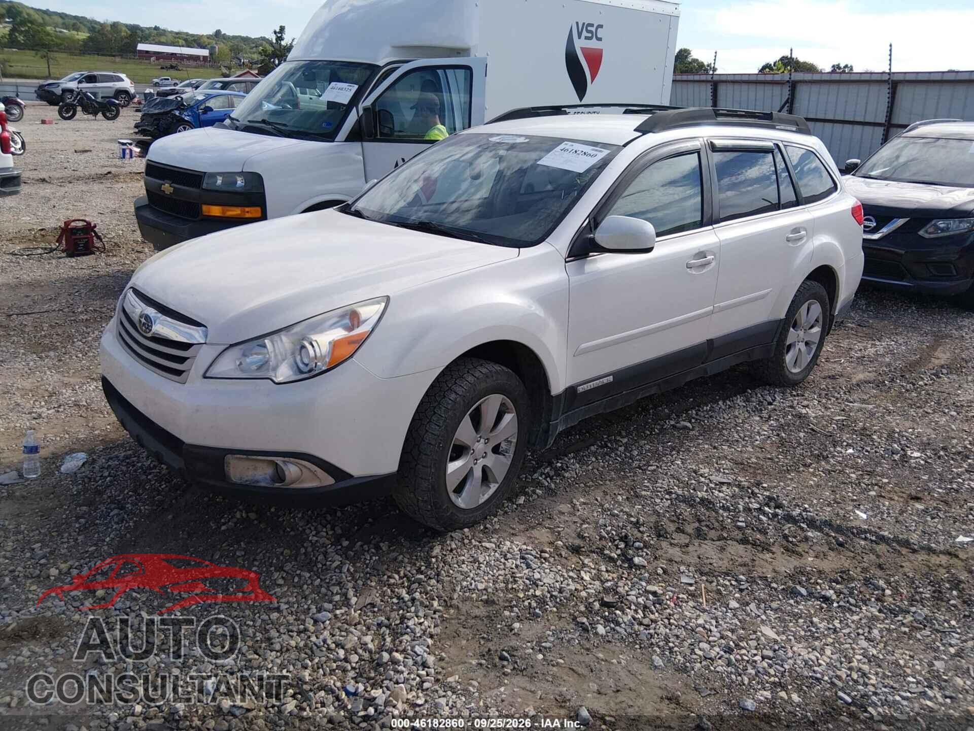 SUBARU OUTBACK 2011 - 4S4BRCCC5B3369102