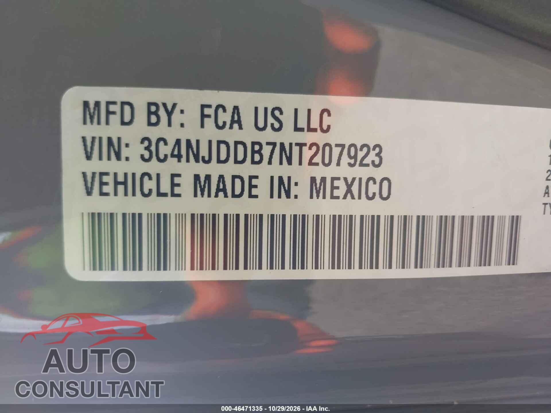 JEEP COMPASS 2022 - 3C4NJDDB7NT207923