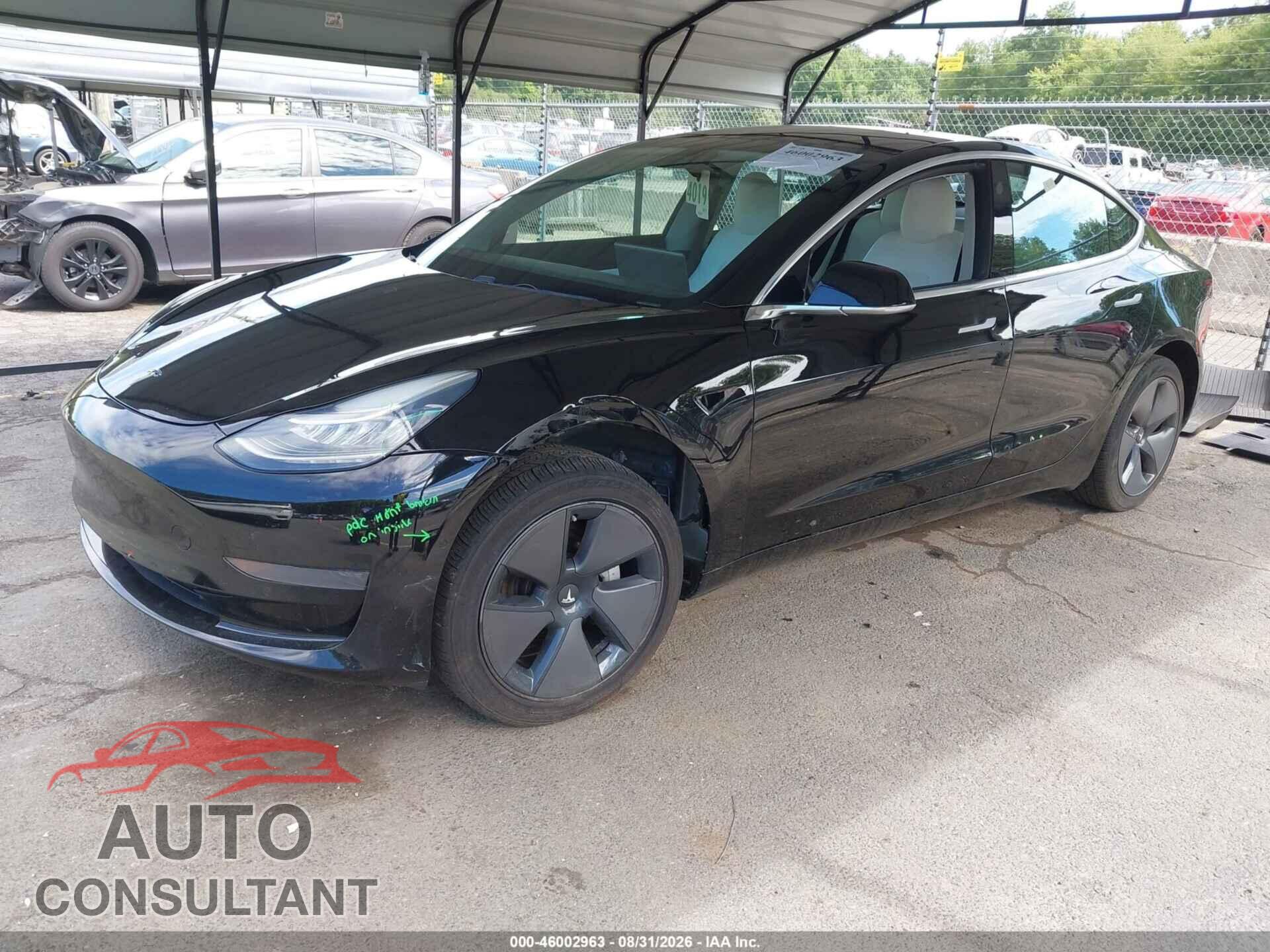 TESLA MODEL 3 2019 - 5YJ3E1EA1KF431392