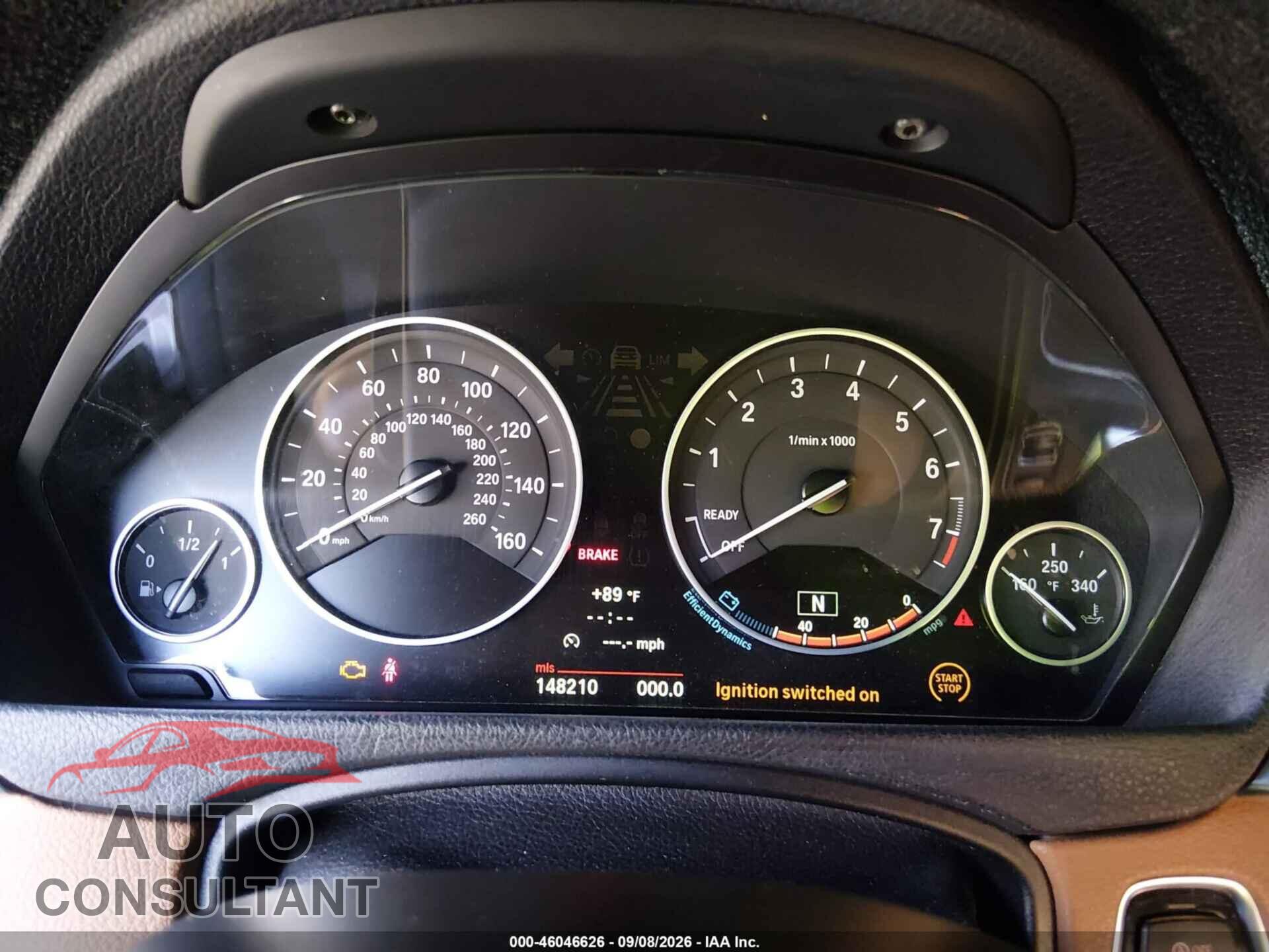 BMW 328I 2013 - WBA3A5G51DNP21510