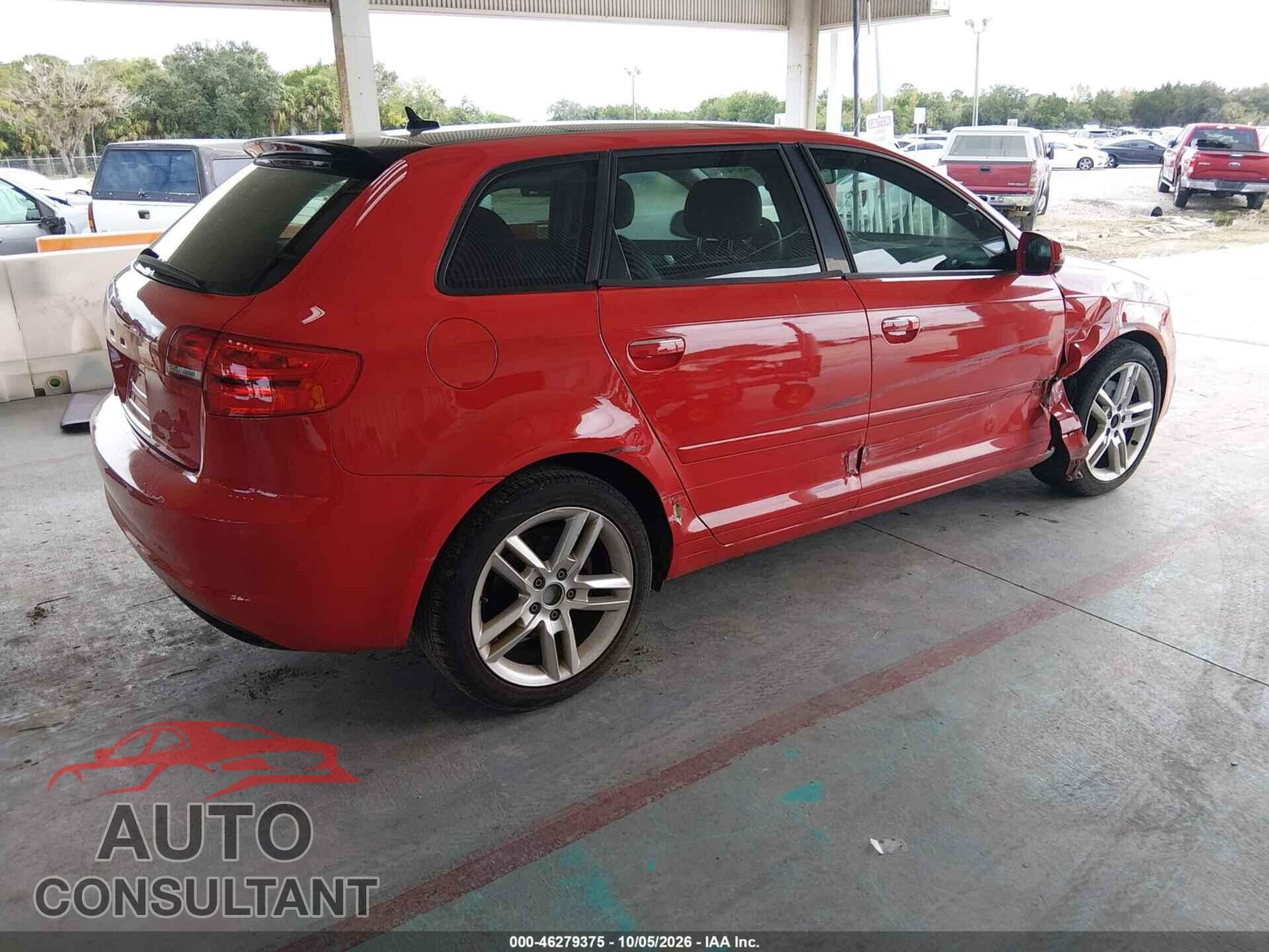 AUDI A3 2012 - WAUBEAFM6CA158252