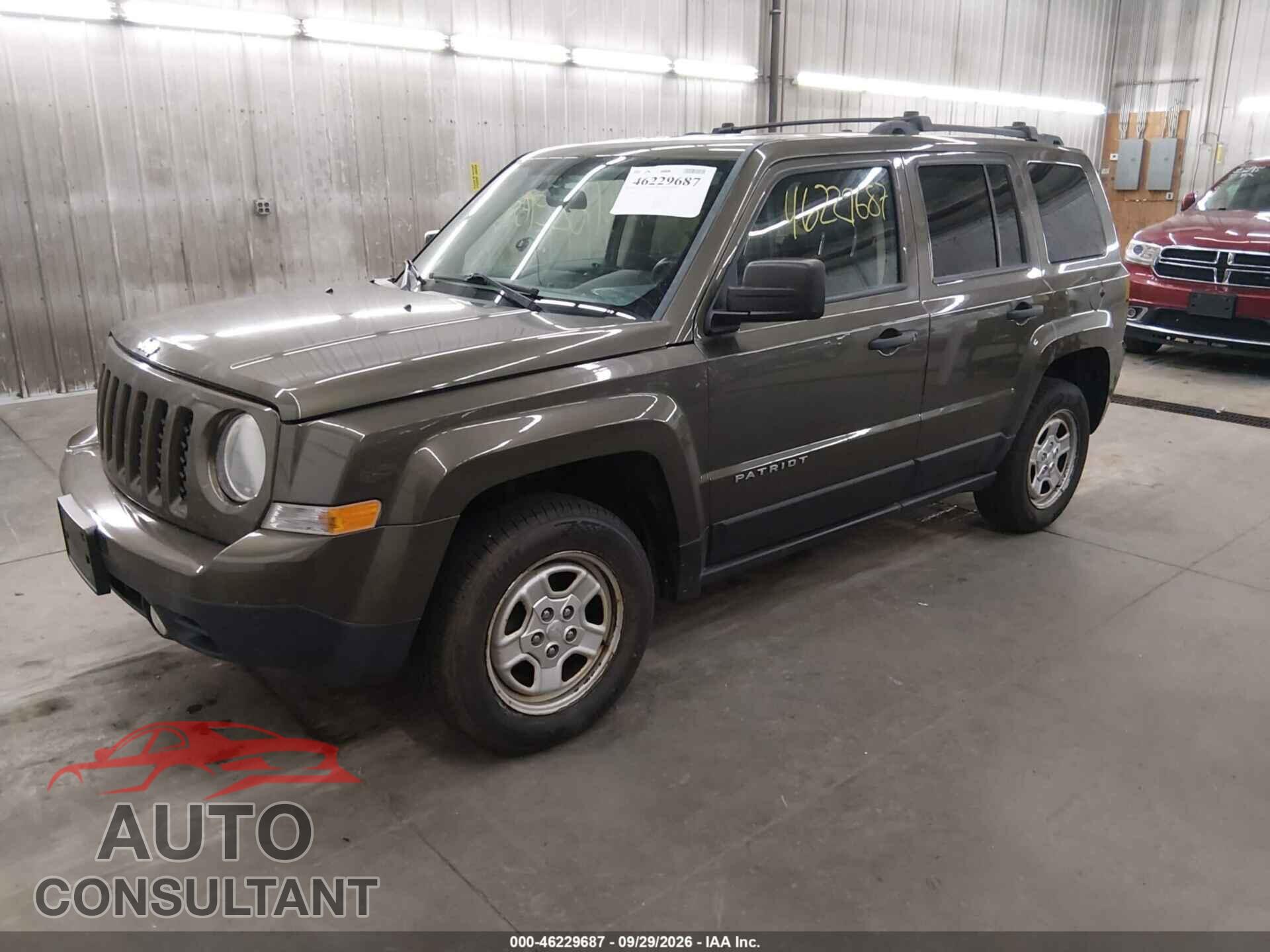 JEEP PATRIOT 2015 - 1C4NJRBB3FD292833