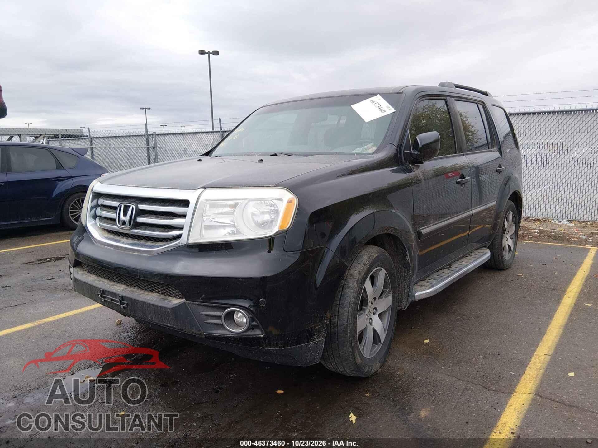 HONDA PILOT 2013 - 5FNYF4H93DB038616