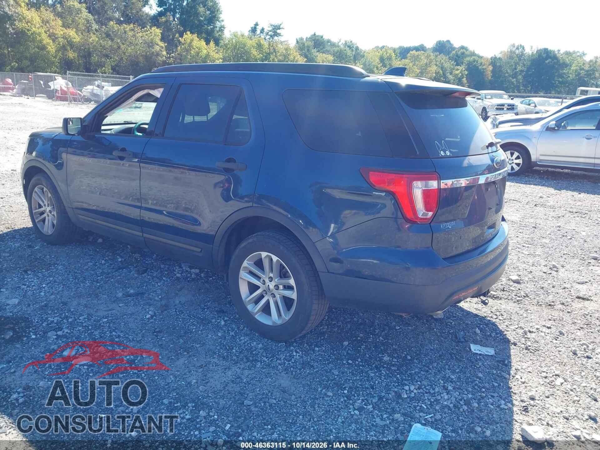 FORD EXPLORER 2017 - 1FM5K7B8XHGA53928