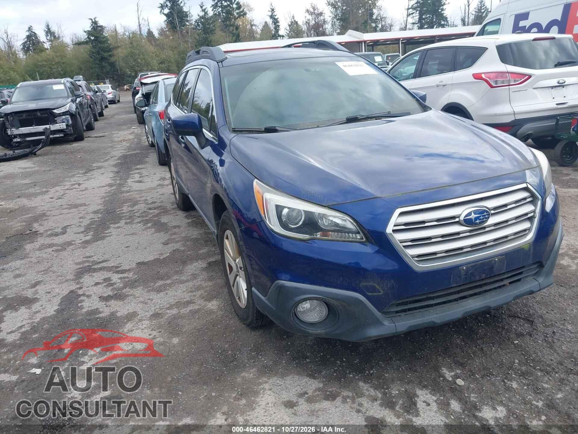 SUBARU OUTBACK 2015 - 4S4BSAEC1F3242052