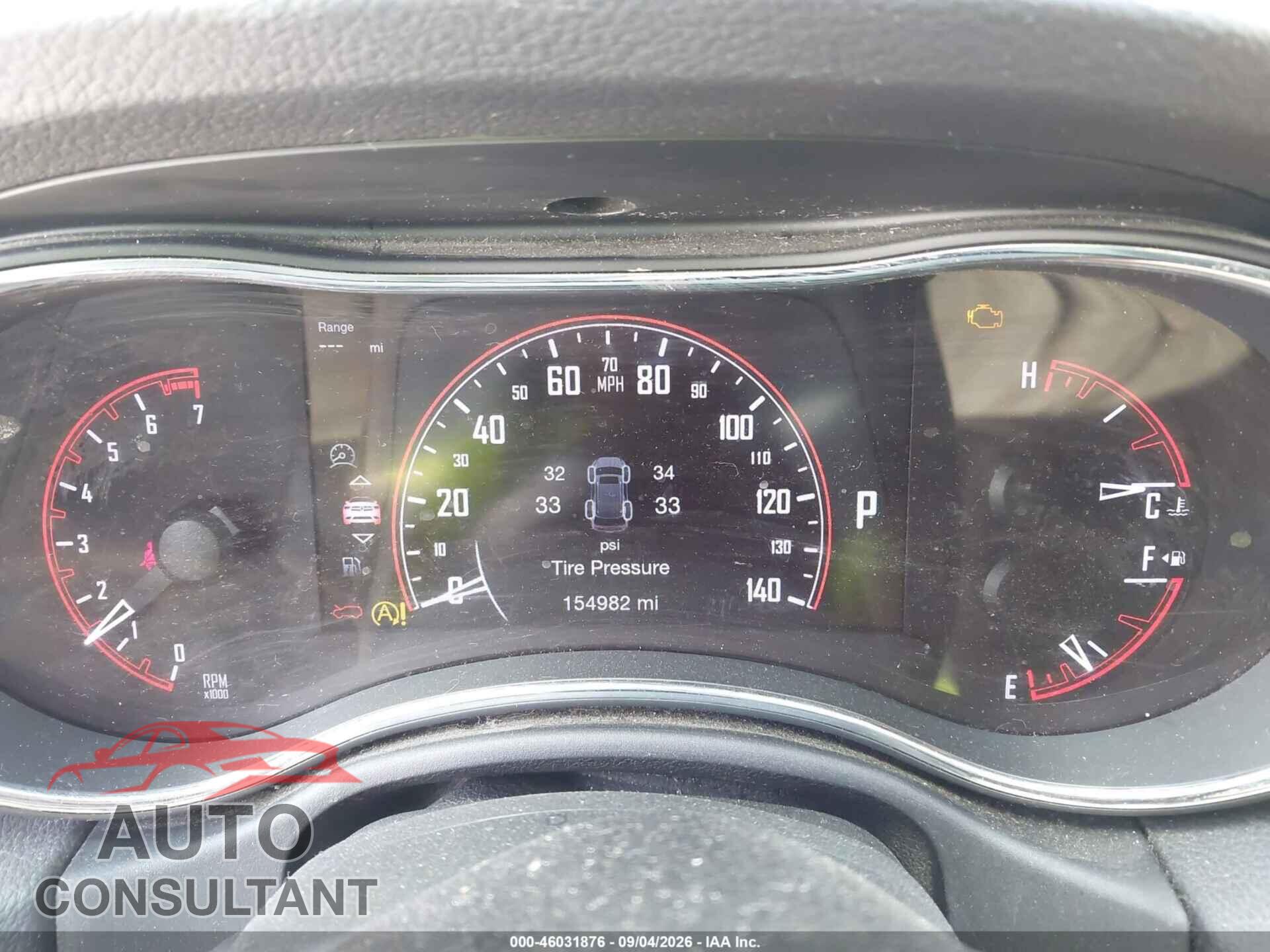 DODGE DURANGO 2017 - 1C4RDJAG6HC924062