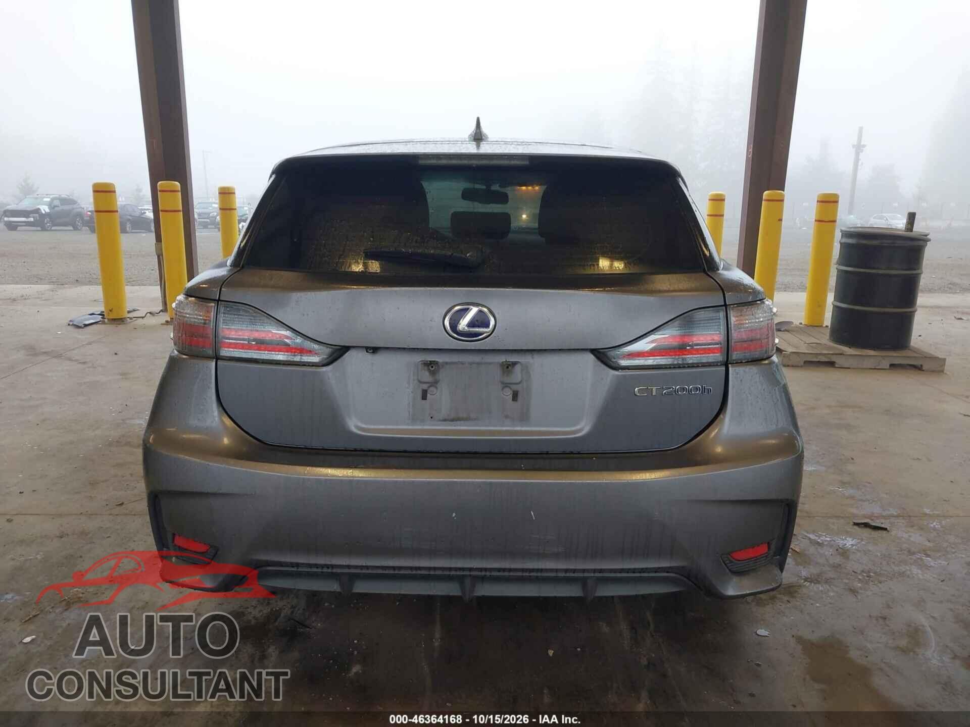 LEXUS CT 200H 2015 - JTHKD5BHXF2243775
