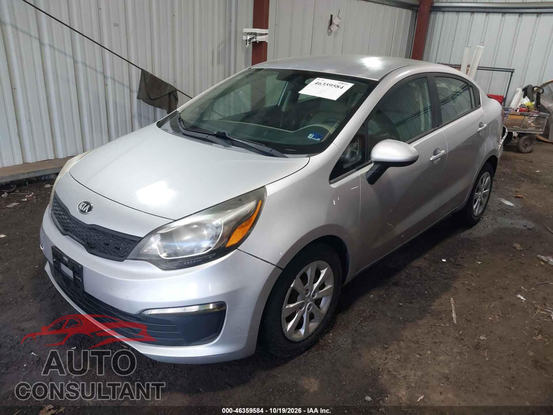 KIA RIO 2016 - KNADM4A33G6576692