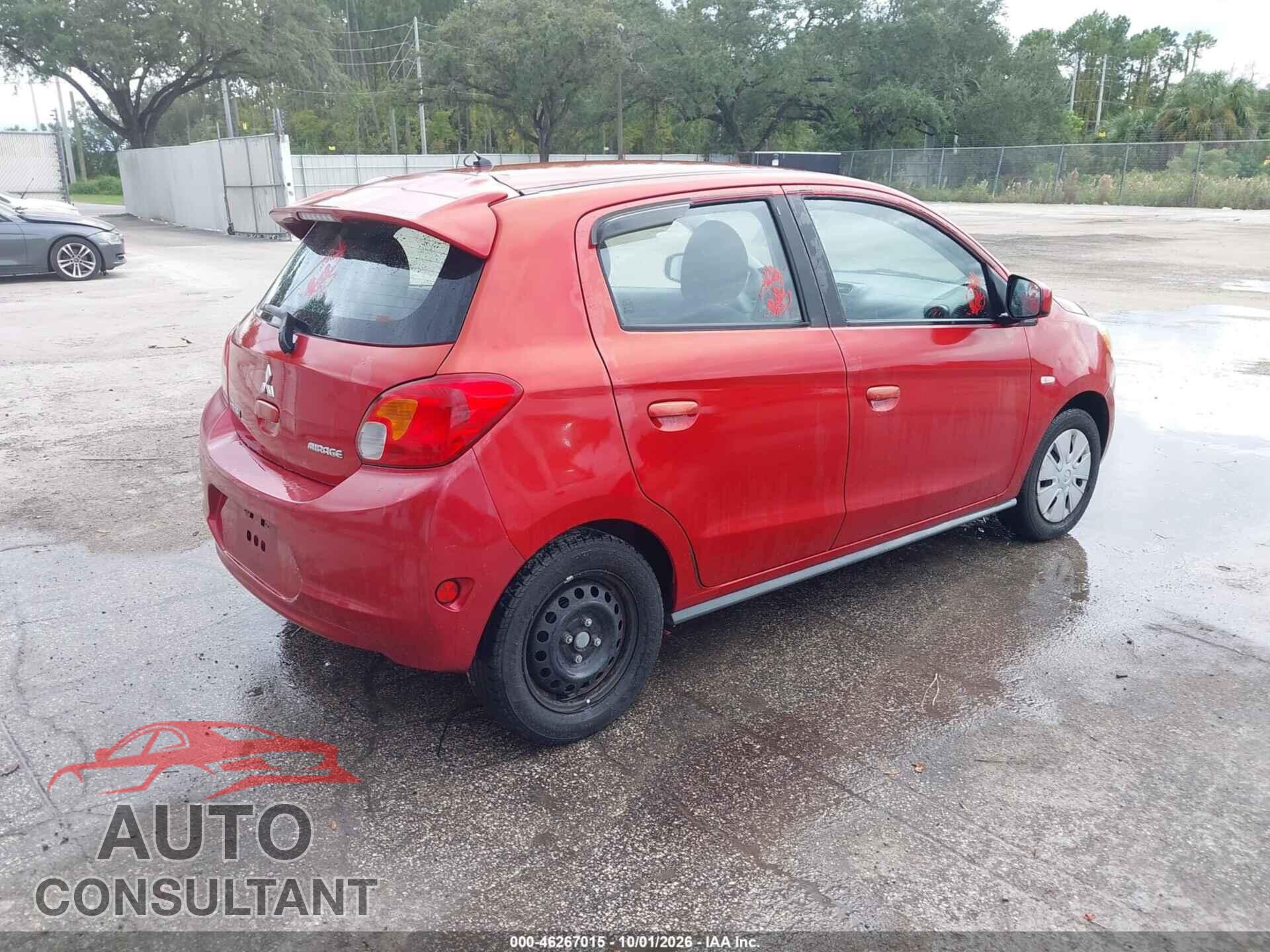 MITSUBISHI MIRAGE 2015 - ML32A3HJ1FH033400