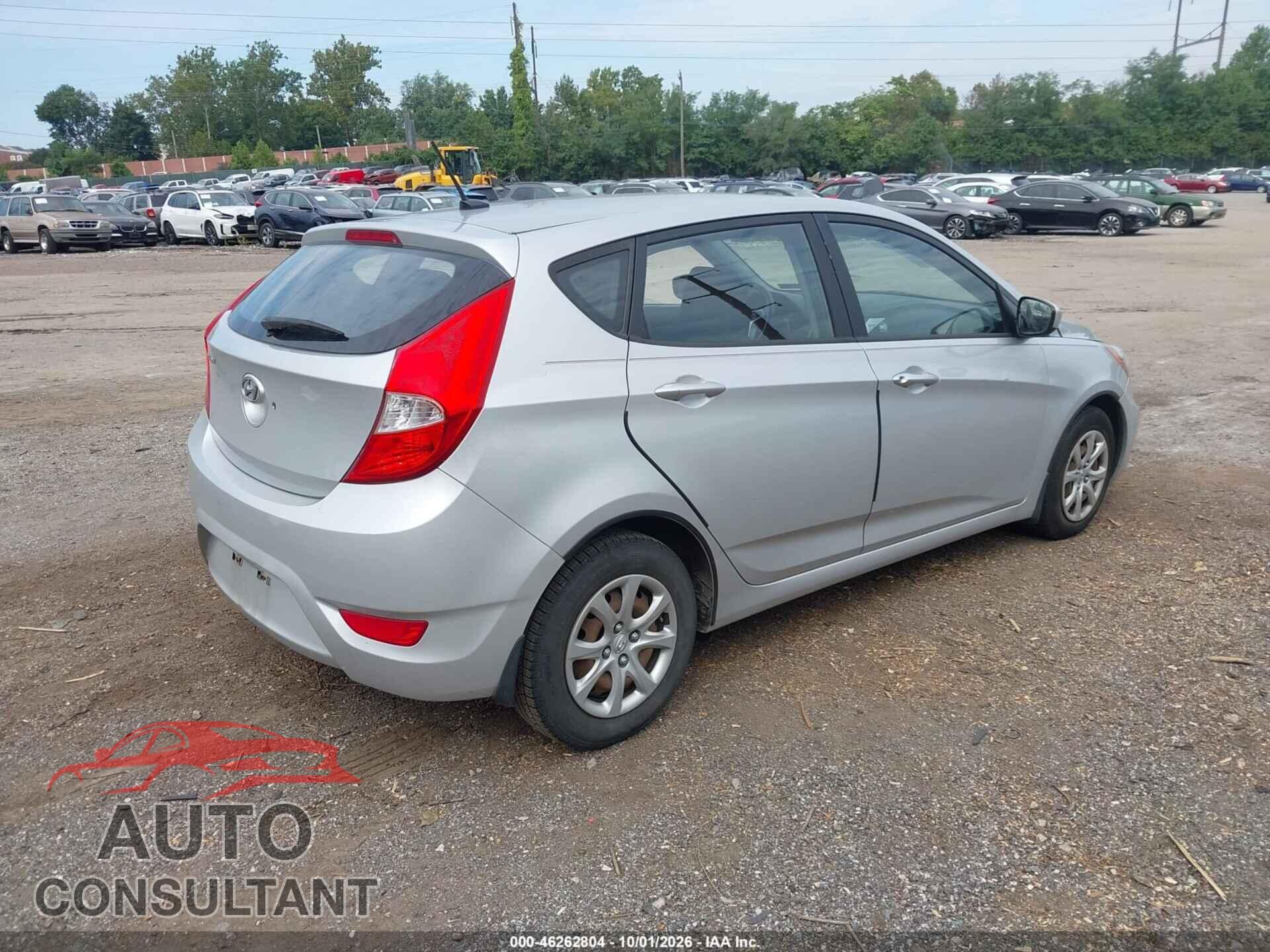 HYUNDAI ACCENT 2014 - KMHCT5AE9EU160787