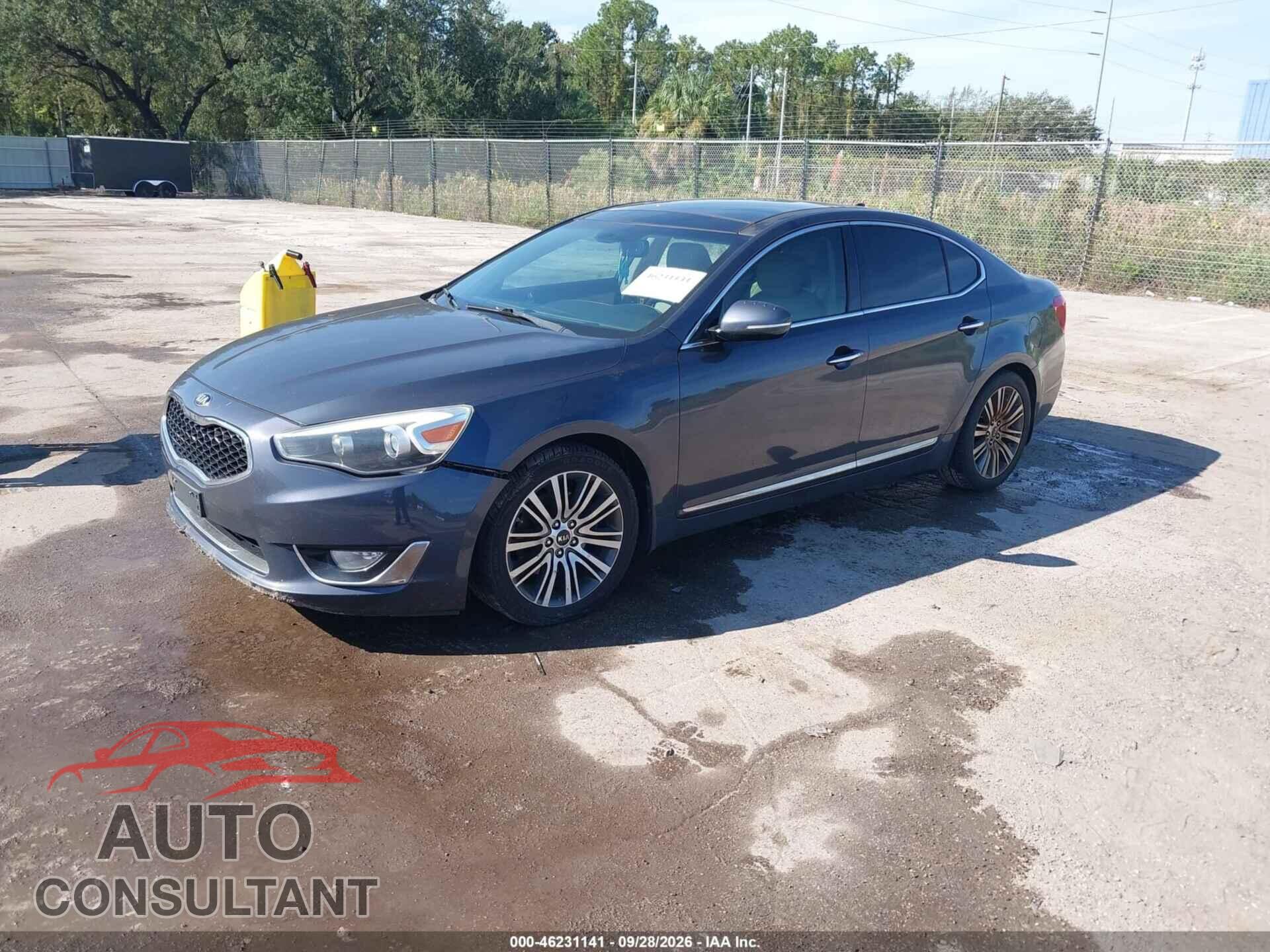 KIA CADENZA 2014 - KNALN4D74E5141299