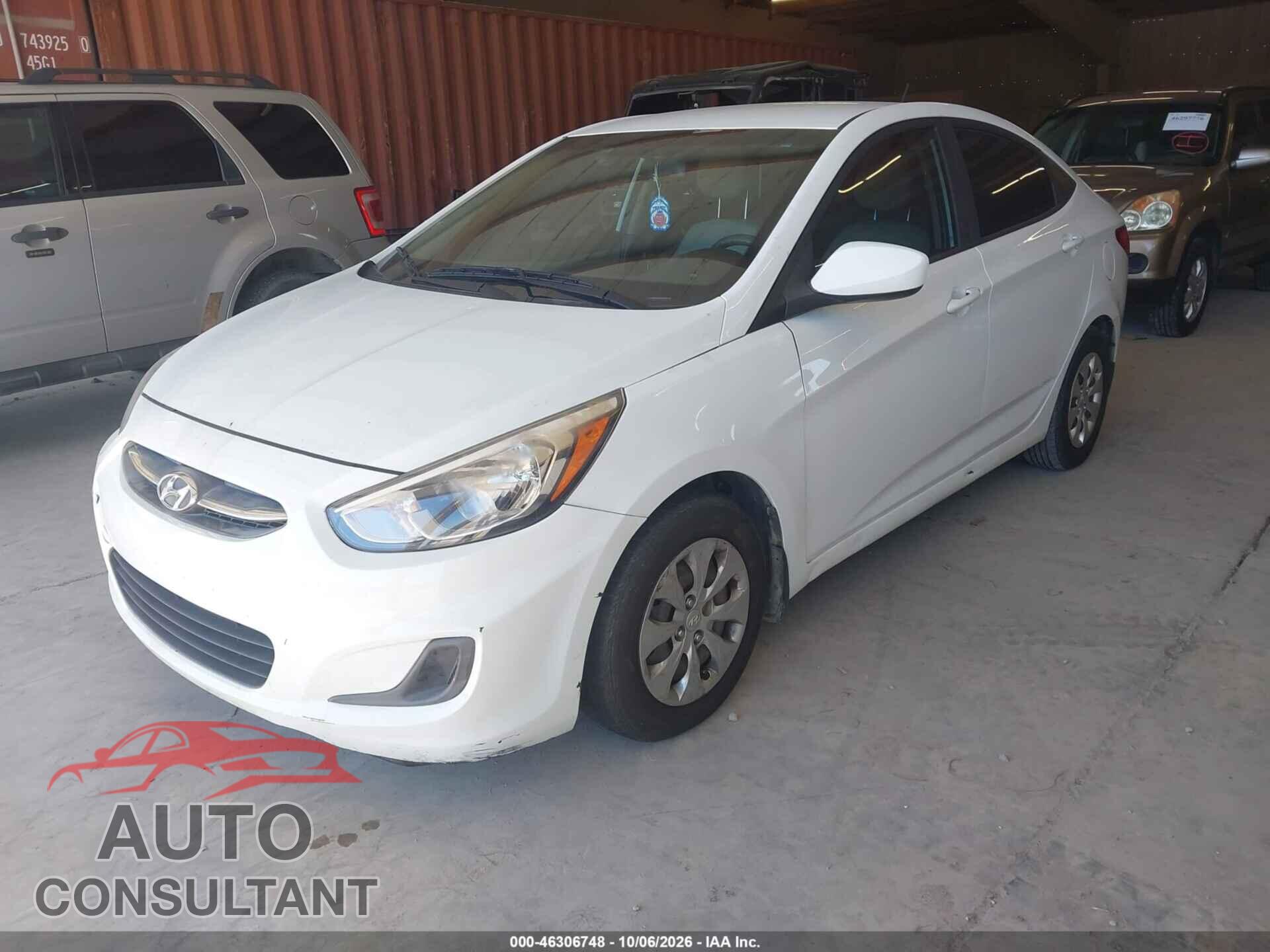 HYUNDAI ACCENT 2016 - KMHCT4AE2GU149840