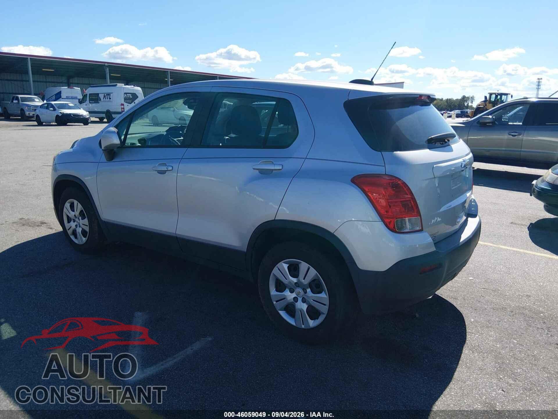 CHEVROLET TRAX 2016 - KL7CJKSB9GB538082