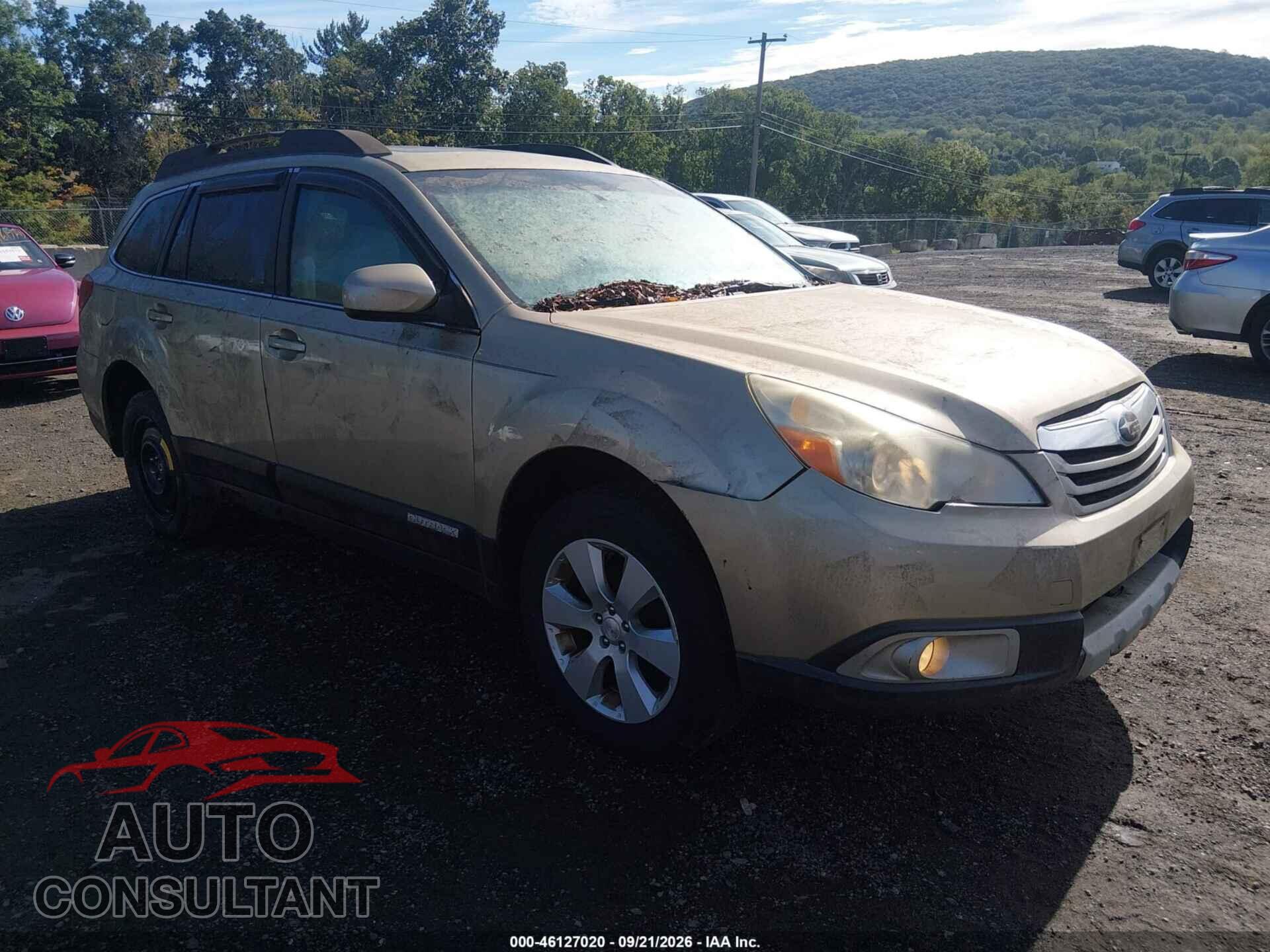 SUBARU OUTBACK 2010 - 4S4BRBLC3A3310316
