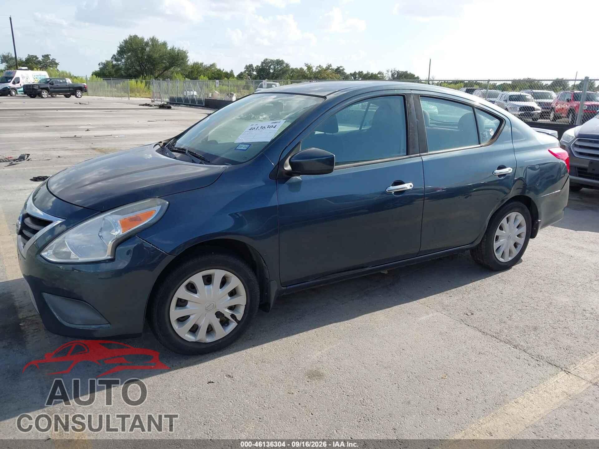NISSAN VERSA 2017 - 3N1CN7AP1HL822536