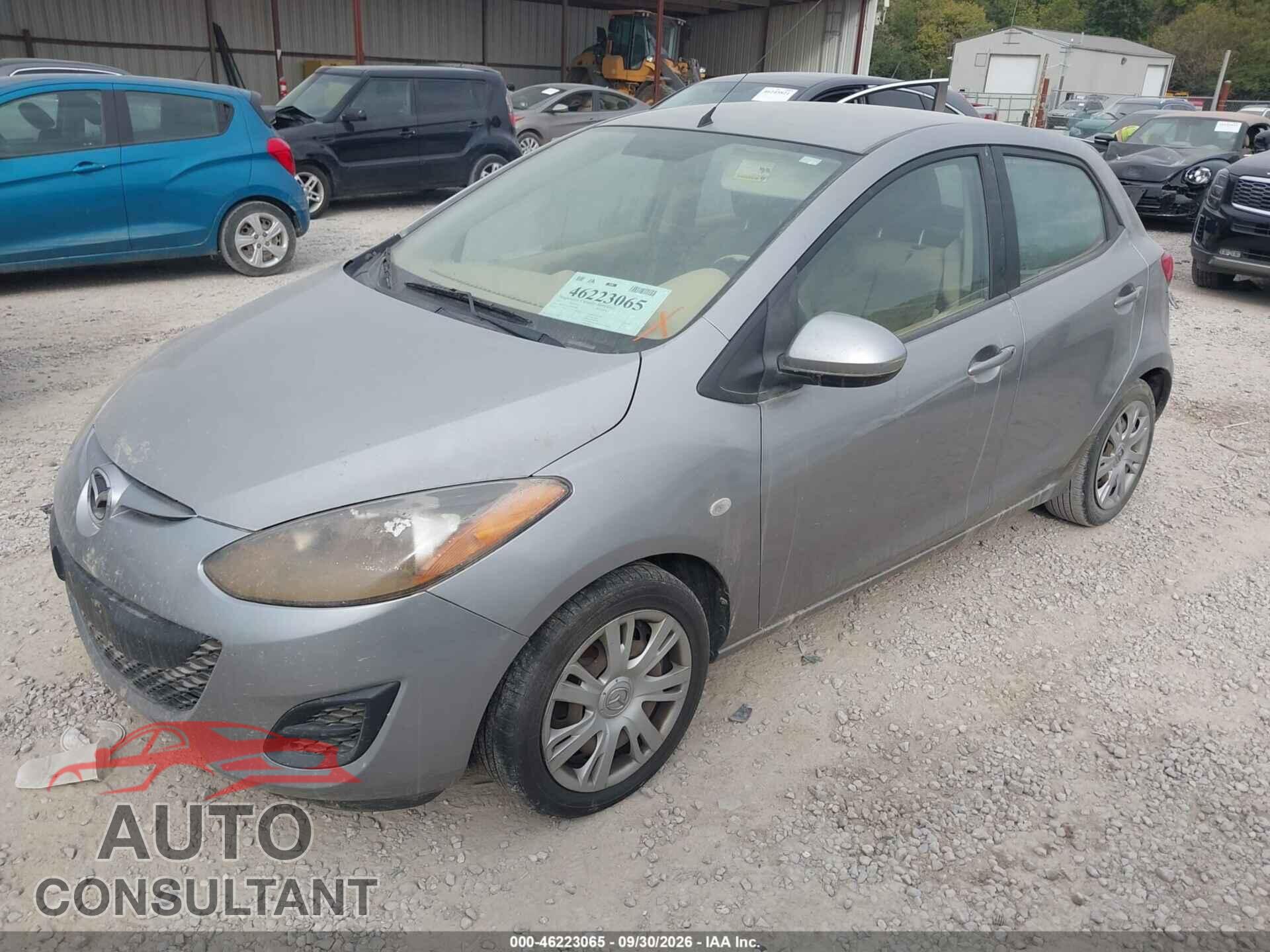 MAZDA MAZDA2 2011 - JM1DE1HY9B0103469