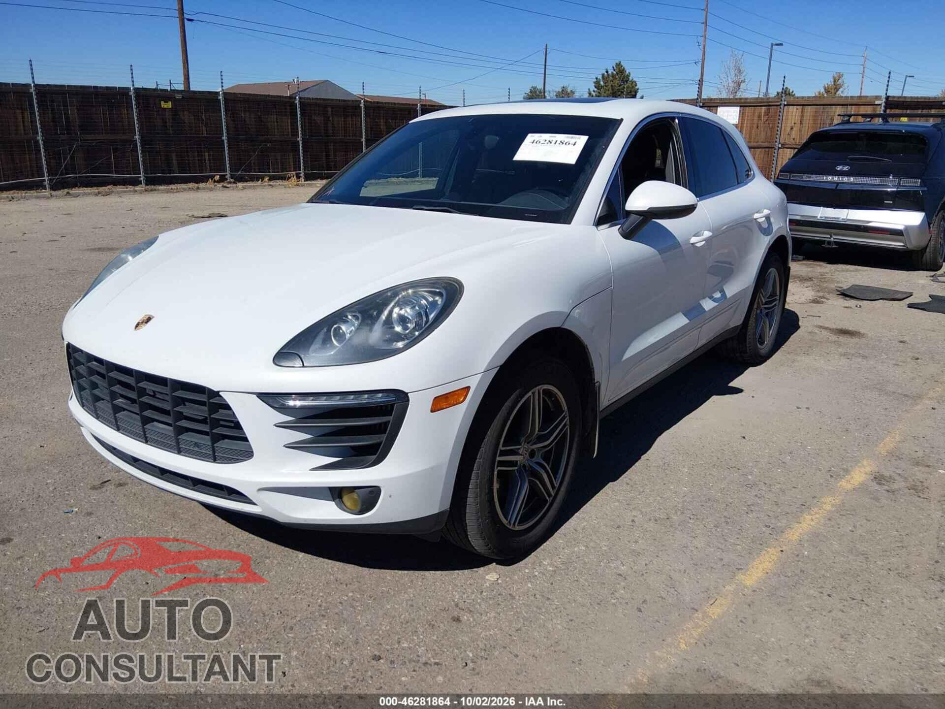 PORSCHE MACAN 2016 - WP1AB2A5XGLB58793