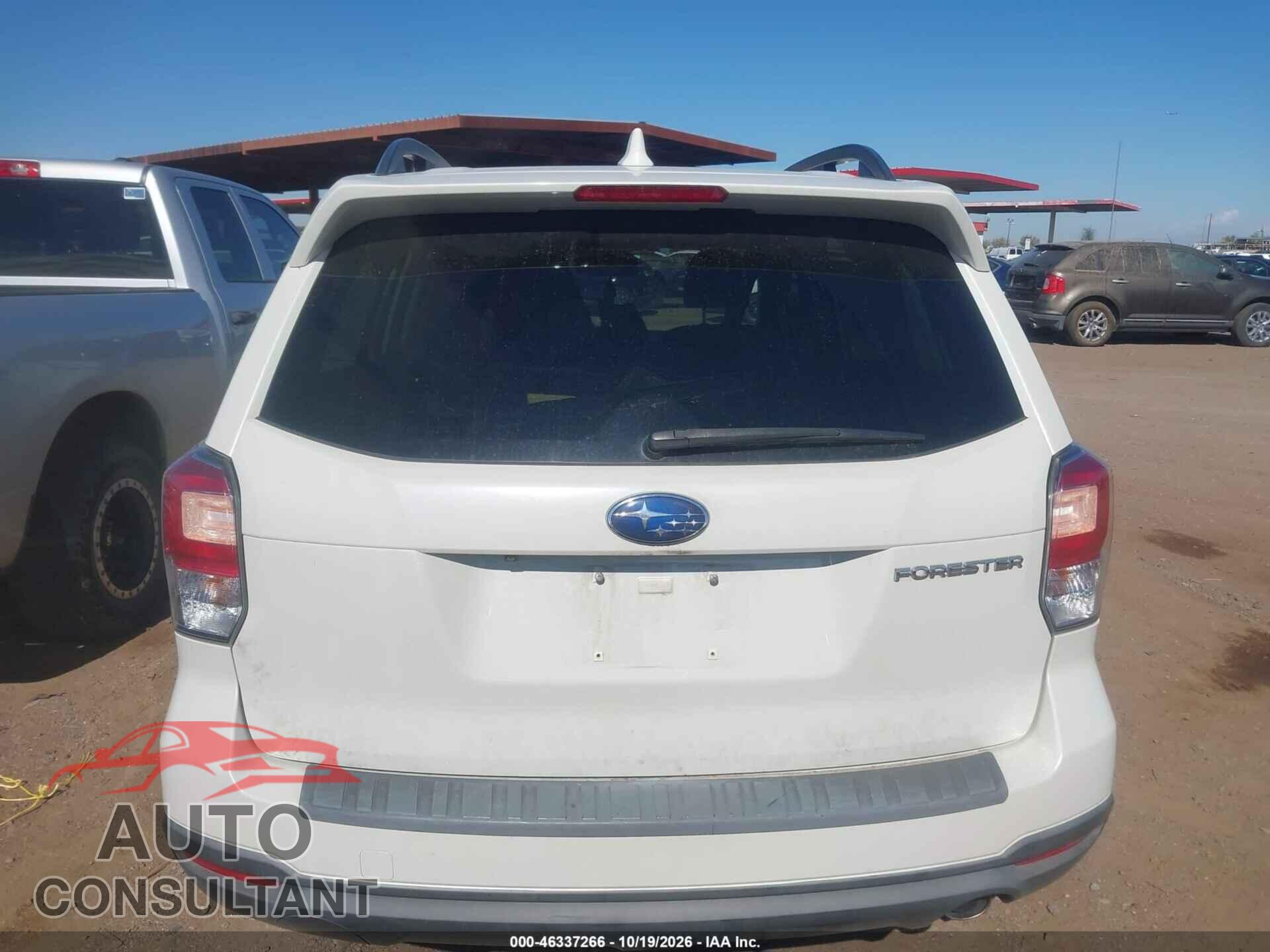 SUBARU FORESTER 2017 - JF2SJAEC3HH570961