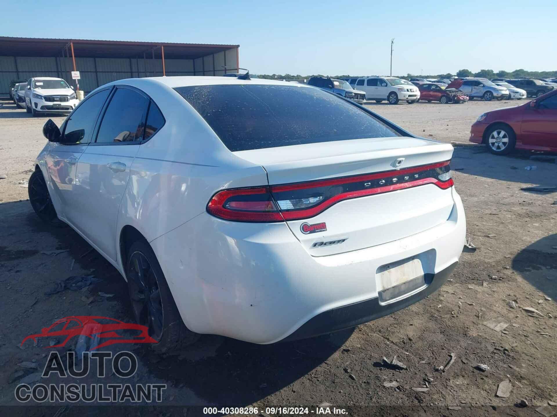 DODGE DART 2016 - 1C3CDFFA6GD819817
