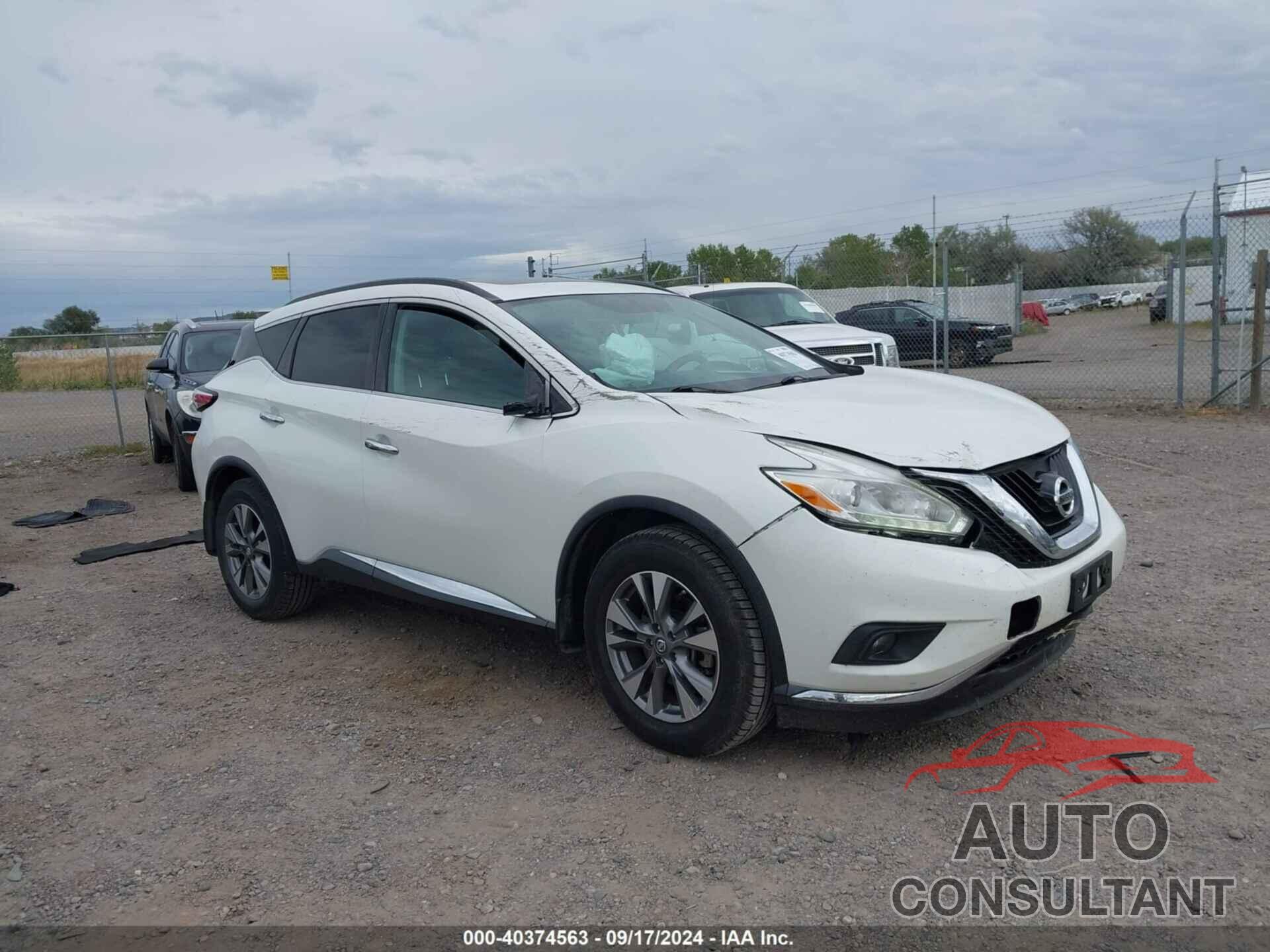 NISSAN MURANO 2017 - 5N1AZ2MH9HN123909