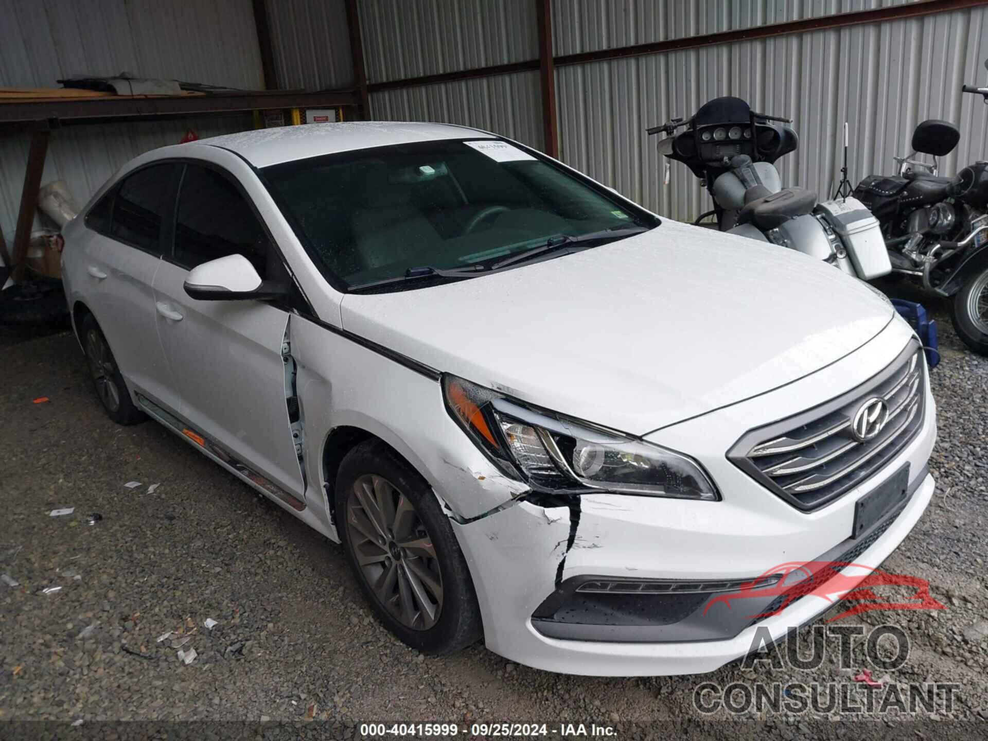 HYUNDAI SONATA 2016 - 5NPE34AF8GH277063