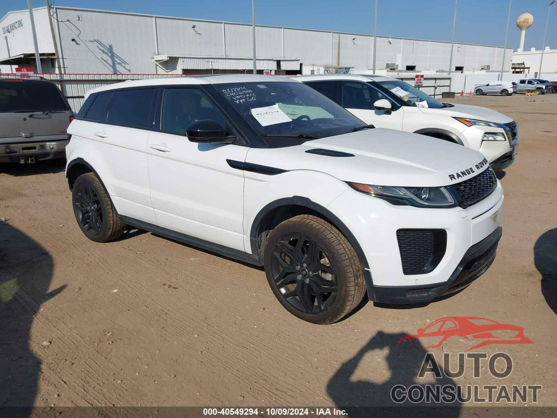 LAND ROVER RANGE ROVER EVOQUE 2018 - SALVD2SX1JH296156