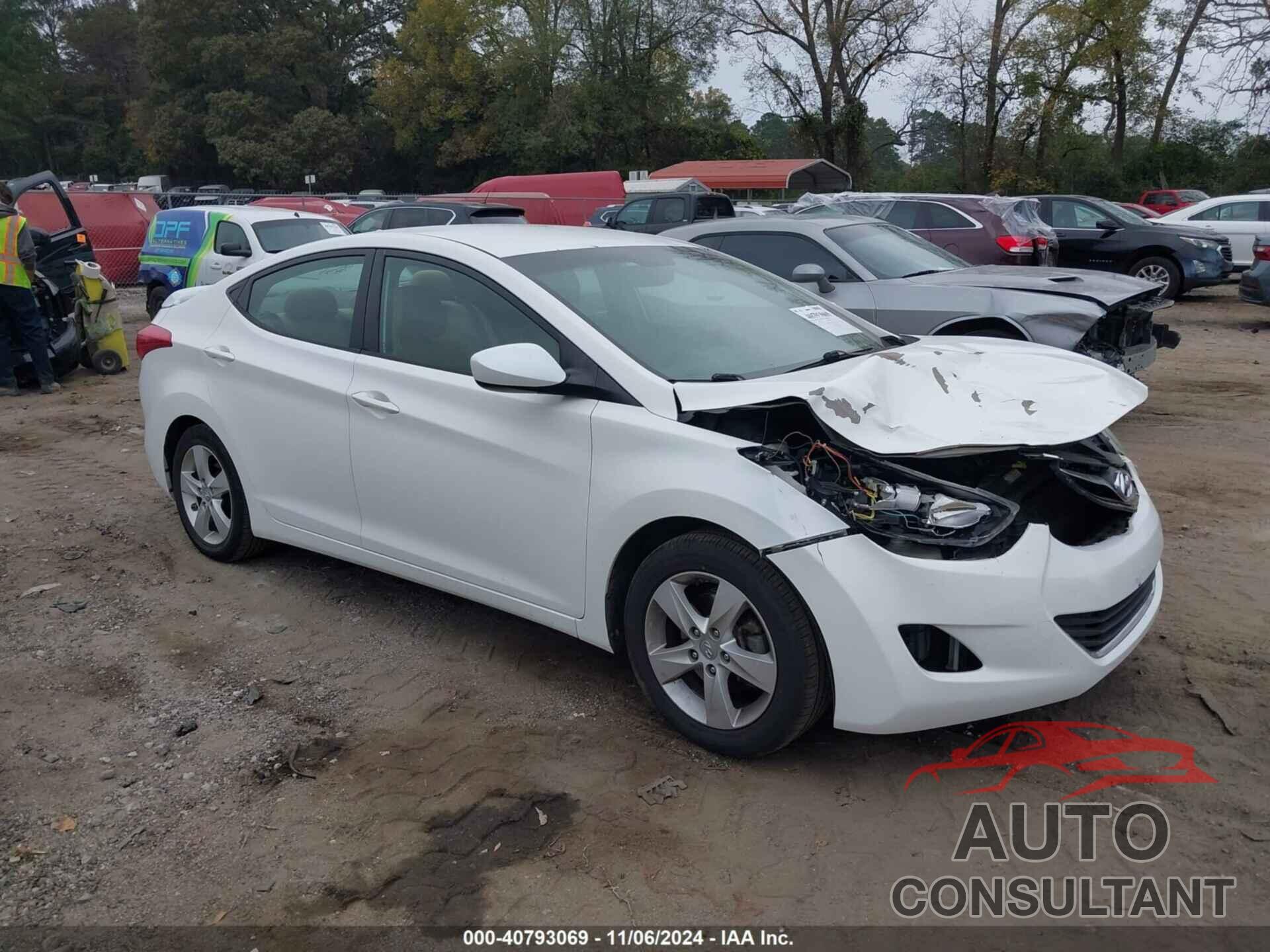 HYUNDAI ELANTRA 2013 - 5NPDH4AEXDH159418