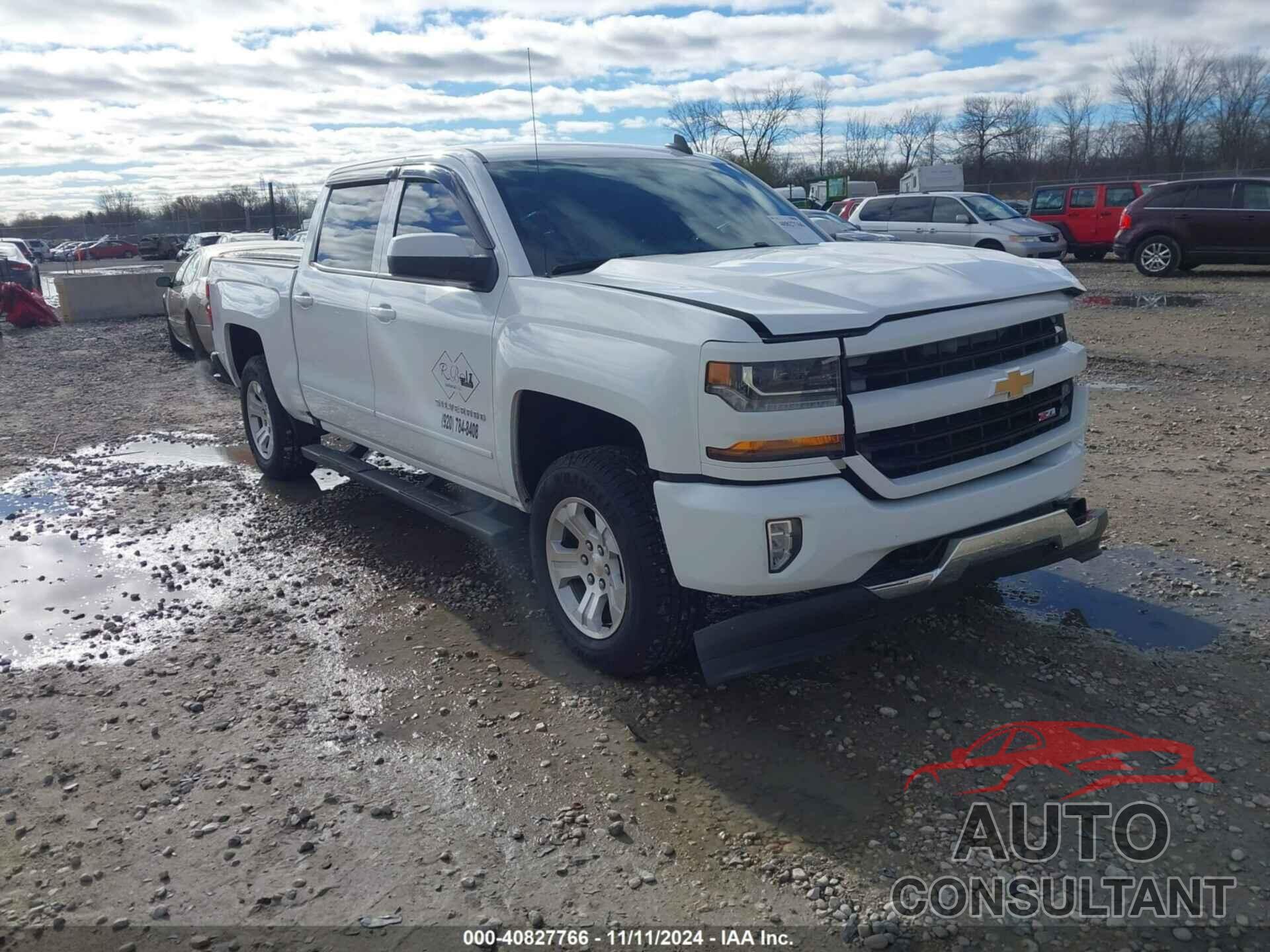 CHEVROLET SILVERADO 1500 2017 - 3GCUKREH6HG180929