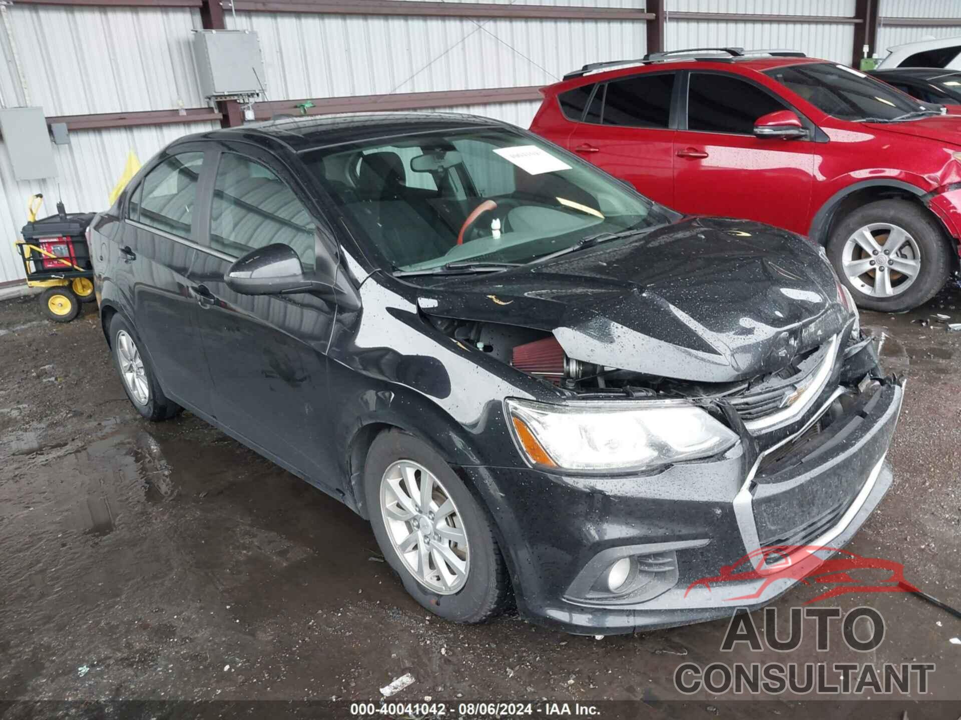 CHEVROLET SONIC 2019 - 1G1JD5SB4K4117587