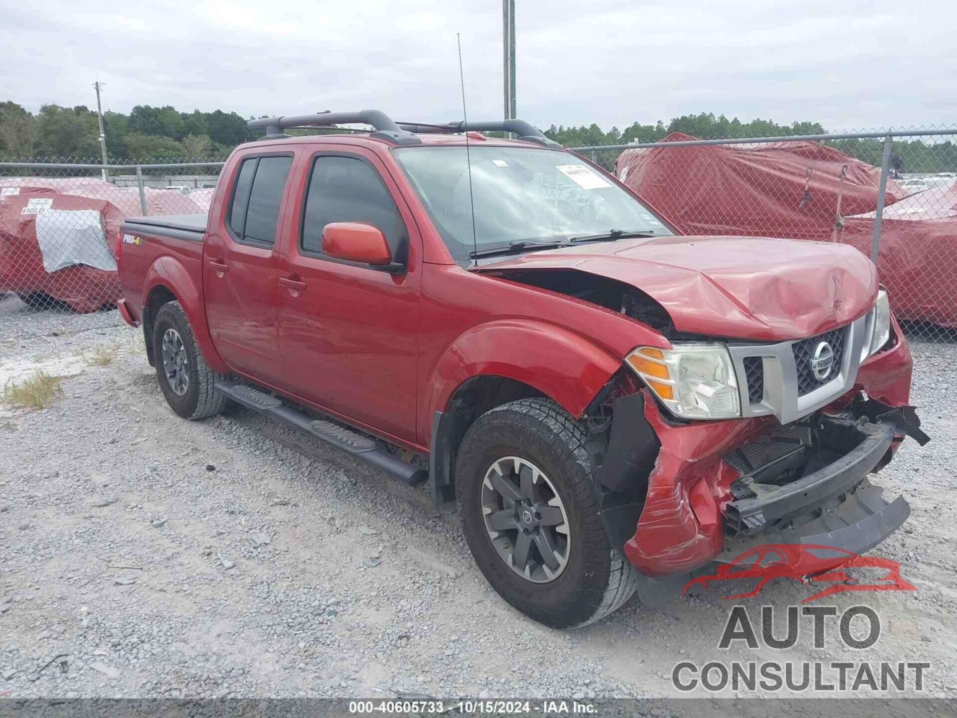 NISSAN FRONTIER 2017 - 1N6AD0EV9HN775860