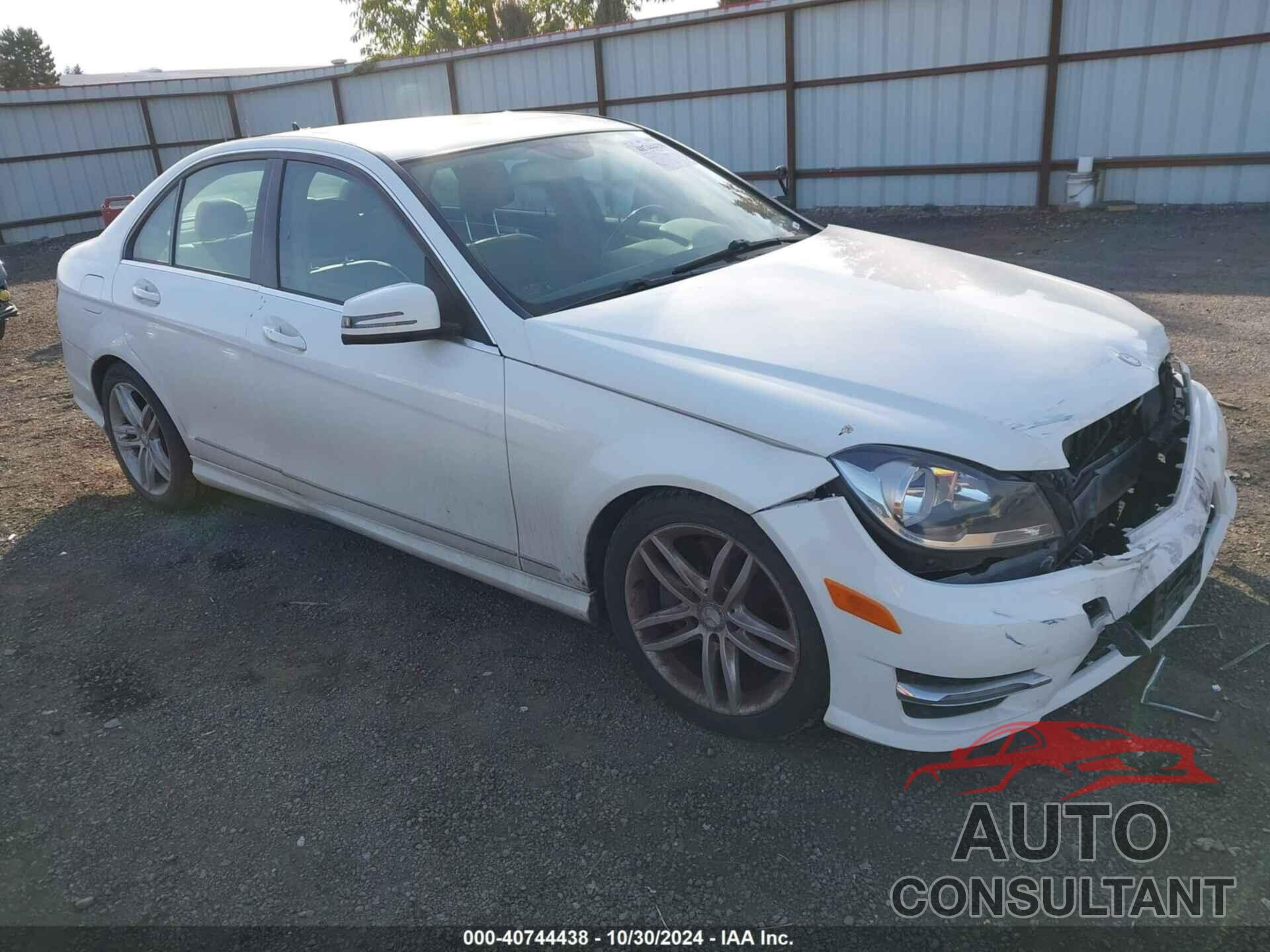 MERCEDES-BENZ C 300 2013 - WDDGF8AB9DR282822