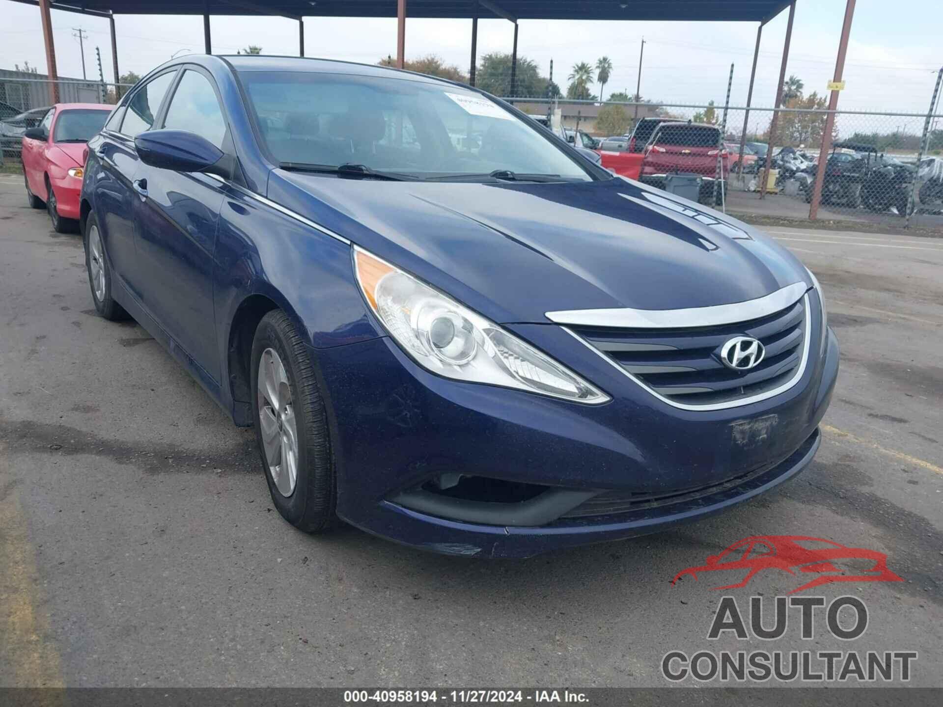 HYUNDAI SONATA 2014 - 5NPEB4AC7EH814771