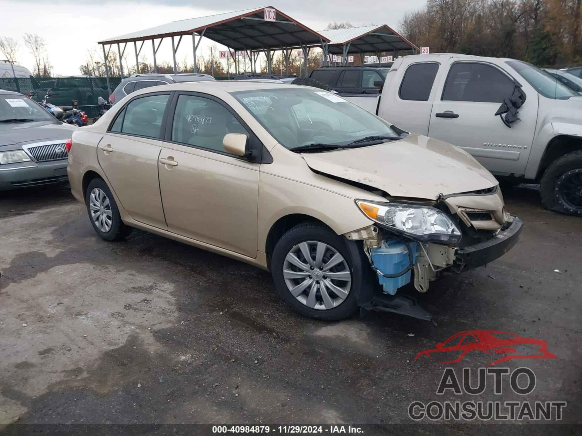 TOYOTA COROLLA 2012 - 5YFBU4EE7CP026694