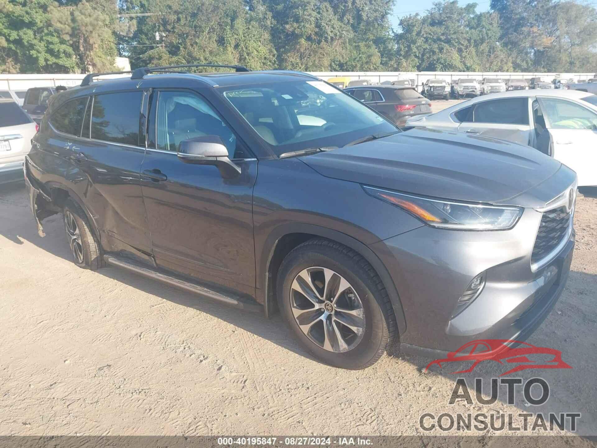 TOYOTA HIGHLANDER 2021 - 5TDGZRAH9MS071004