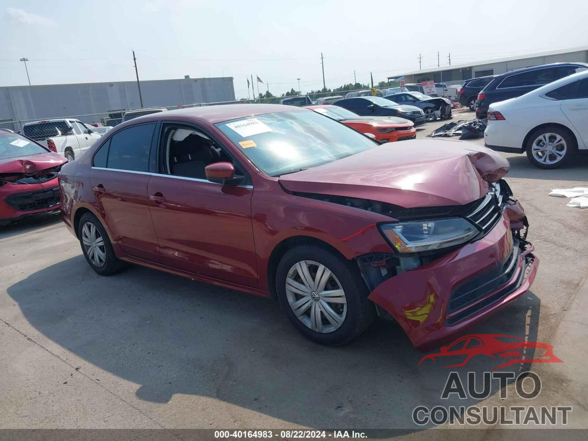 VOLKSWAGEN JETTA 2017 - 3VW2B7AJ6HM323462