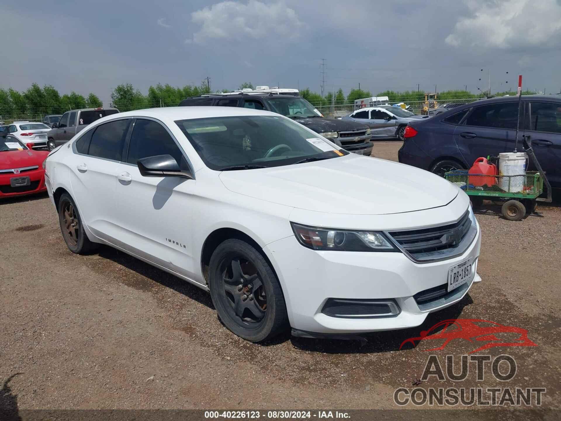 CHEVROLET IMPALA 2016 - 2G11X5SA6G9157527