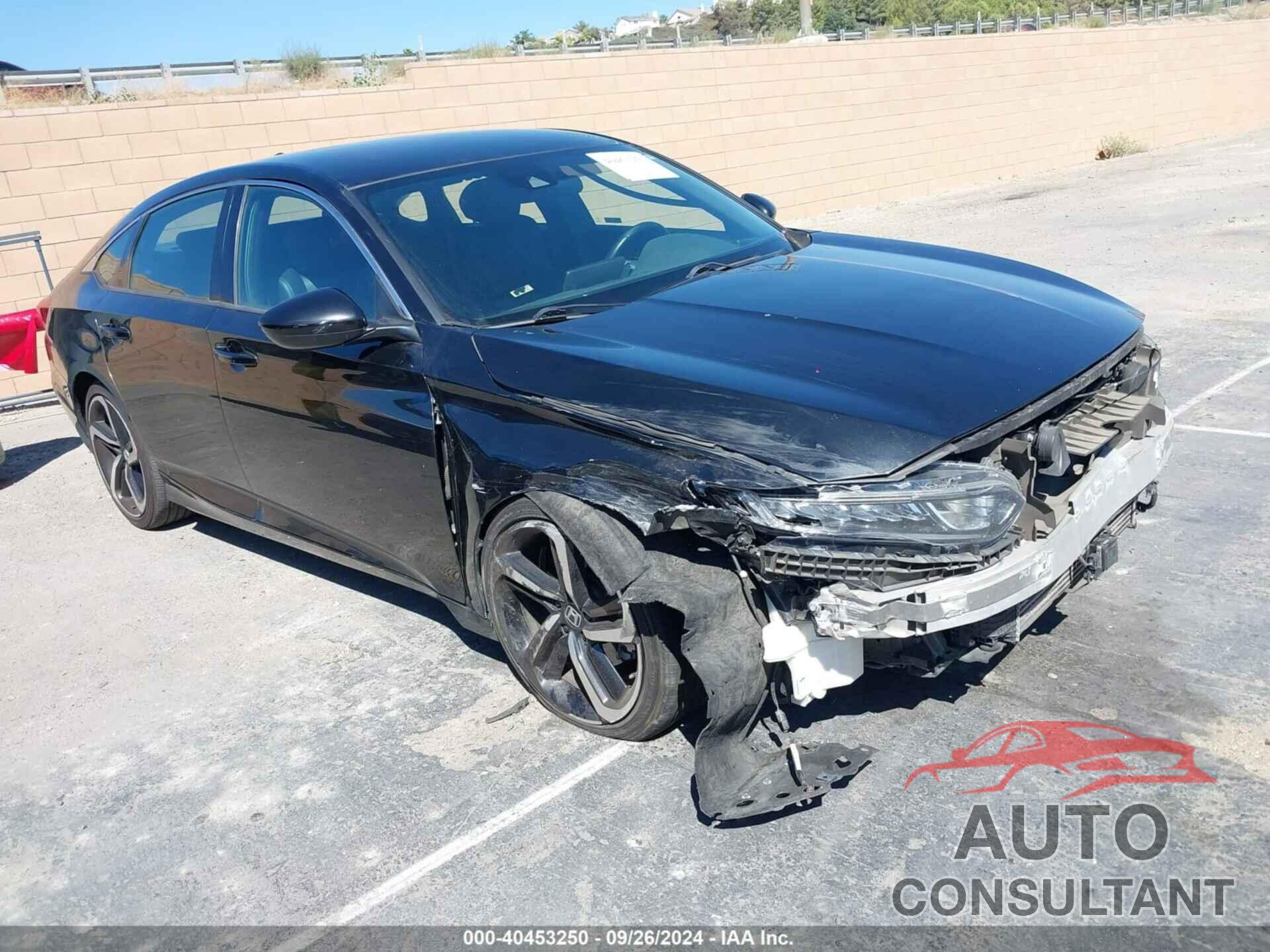 HONDA ACCORD 2019 - 1HGCV1F31KA045405