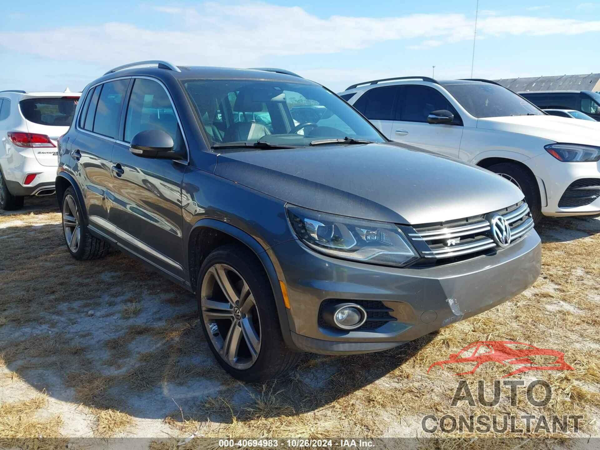 VOLKSWAGEN TIGUAN 2014 - WVGAV3AX0EW058242