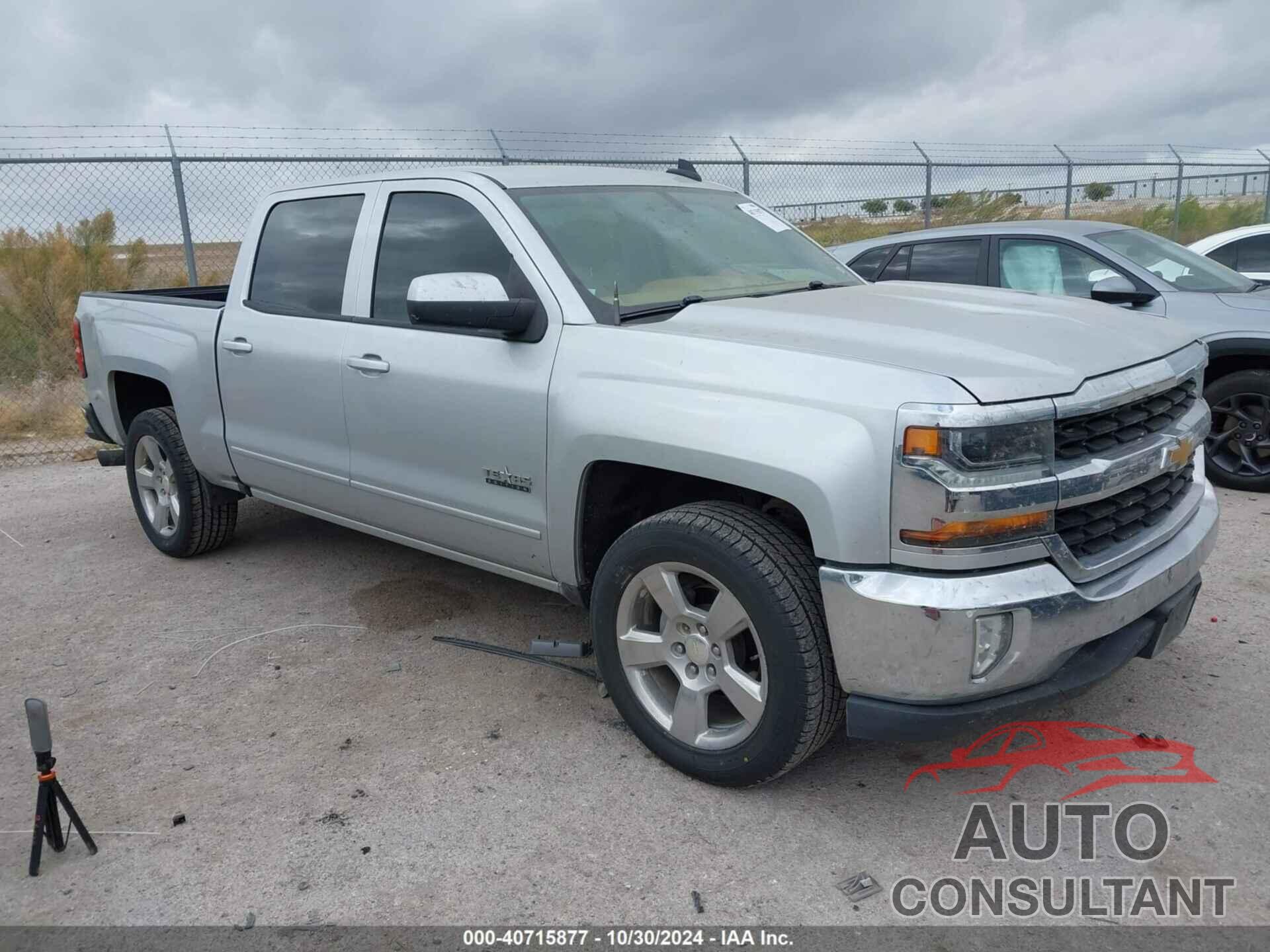 CHEVROLET SILVERADO 1500 2018 - 3GCPCREC5JG108964