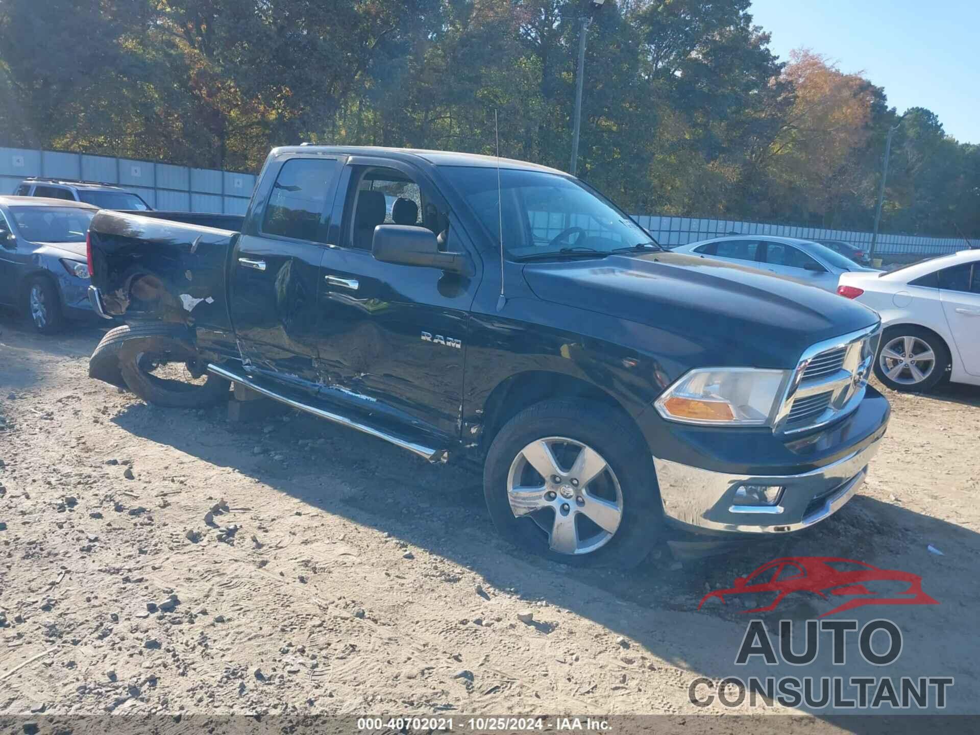 DODGE RAM 1500 2009 - 1D3HB18P69S798758