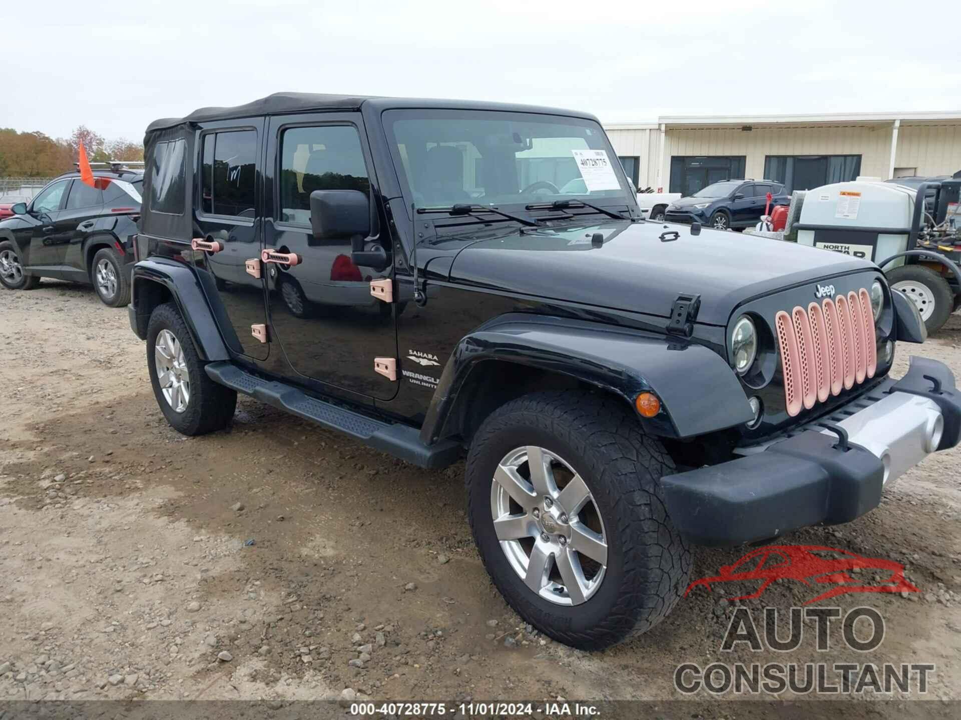 JEEP WRANGLER UNLIMITED 2014 - 1C4BJWEG7EL288037