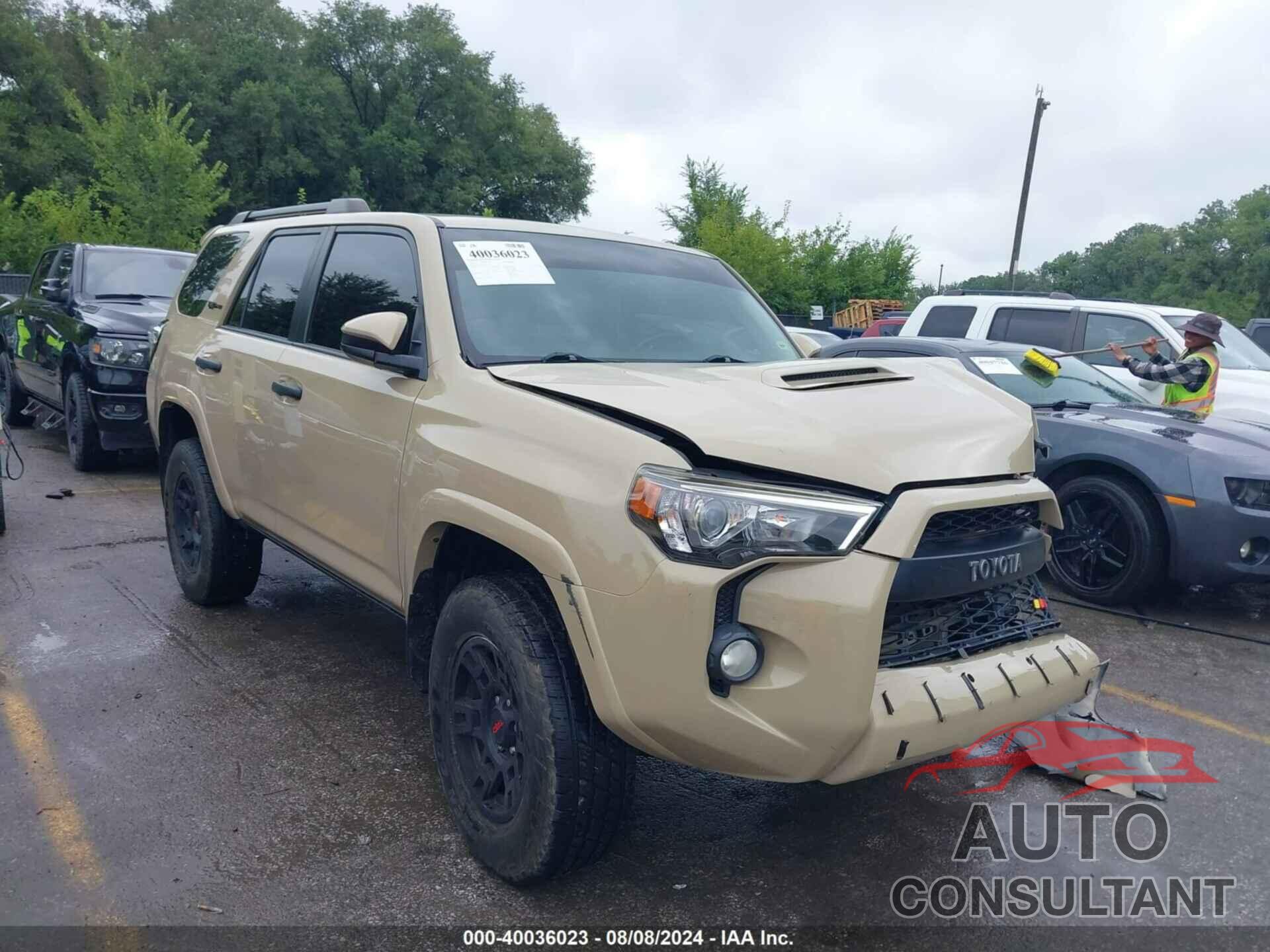 TOYOTA 4RUNNER 2016 - JTEBU5JR3G5311972