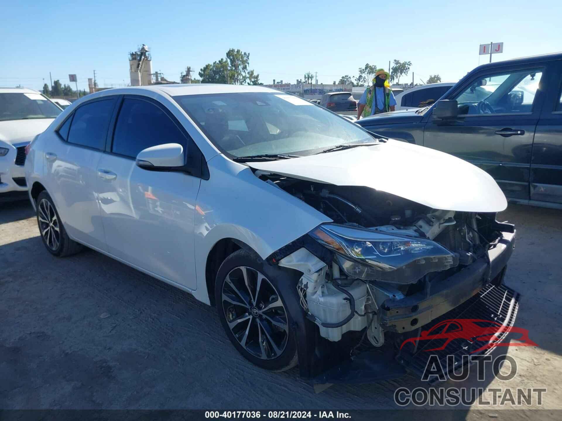 TOYOTA COROLLA 2017 - 5YFBURHE5HP599061