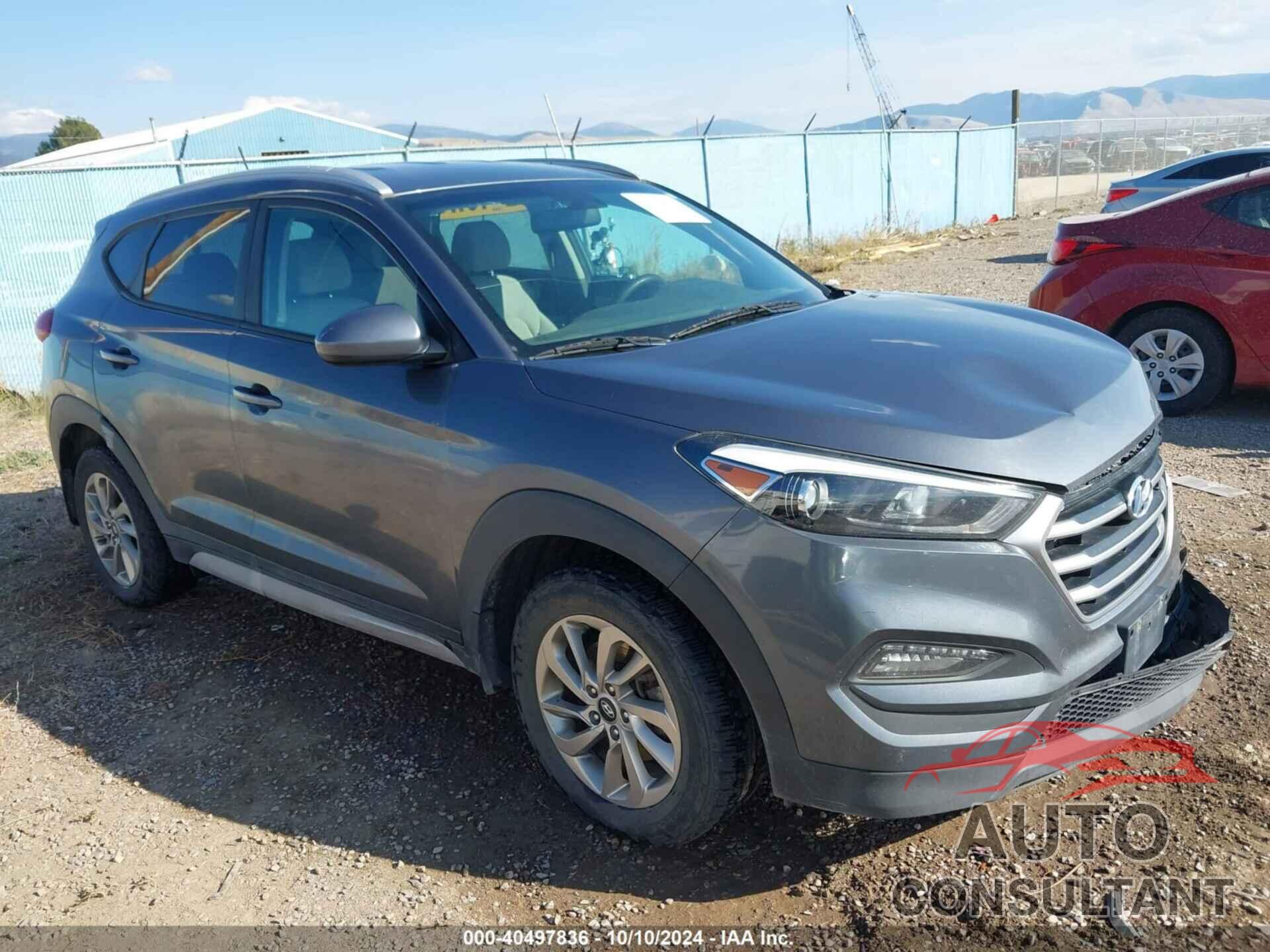 HYUNDAI TUCSON 2017 - KM8J3CA47HU562766