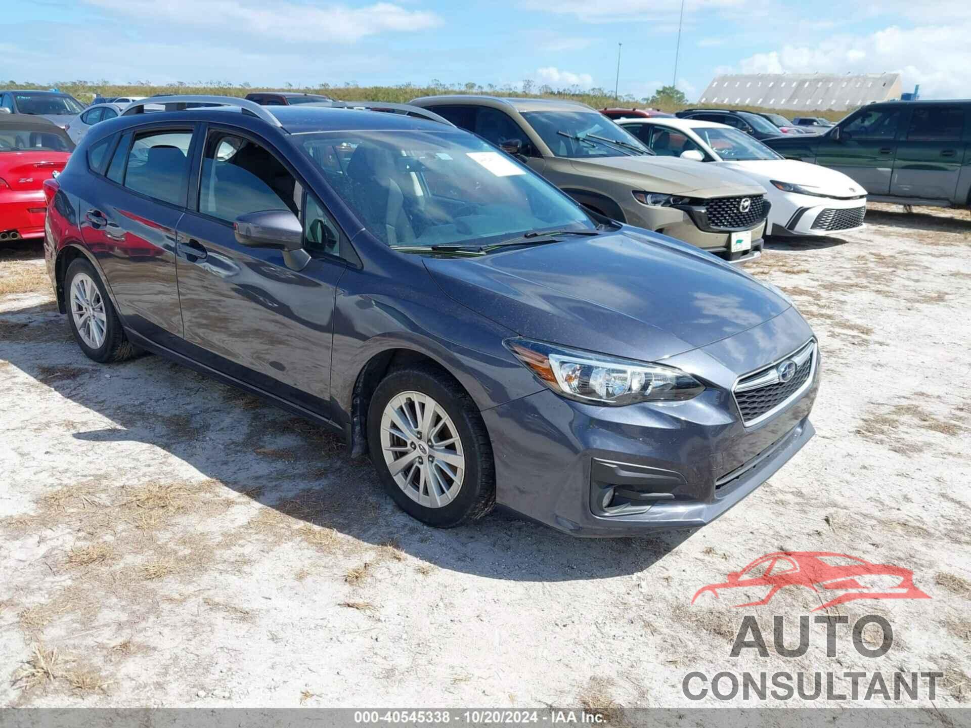 SUBARU IMPREZA 2017 - 4S3GTAB67H3711363