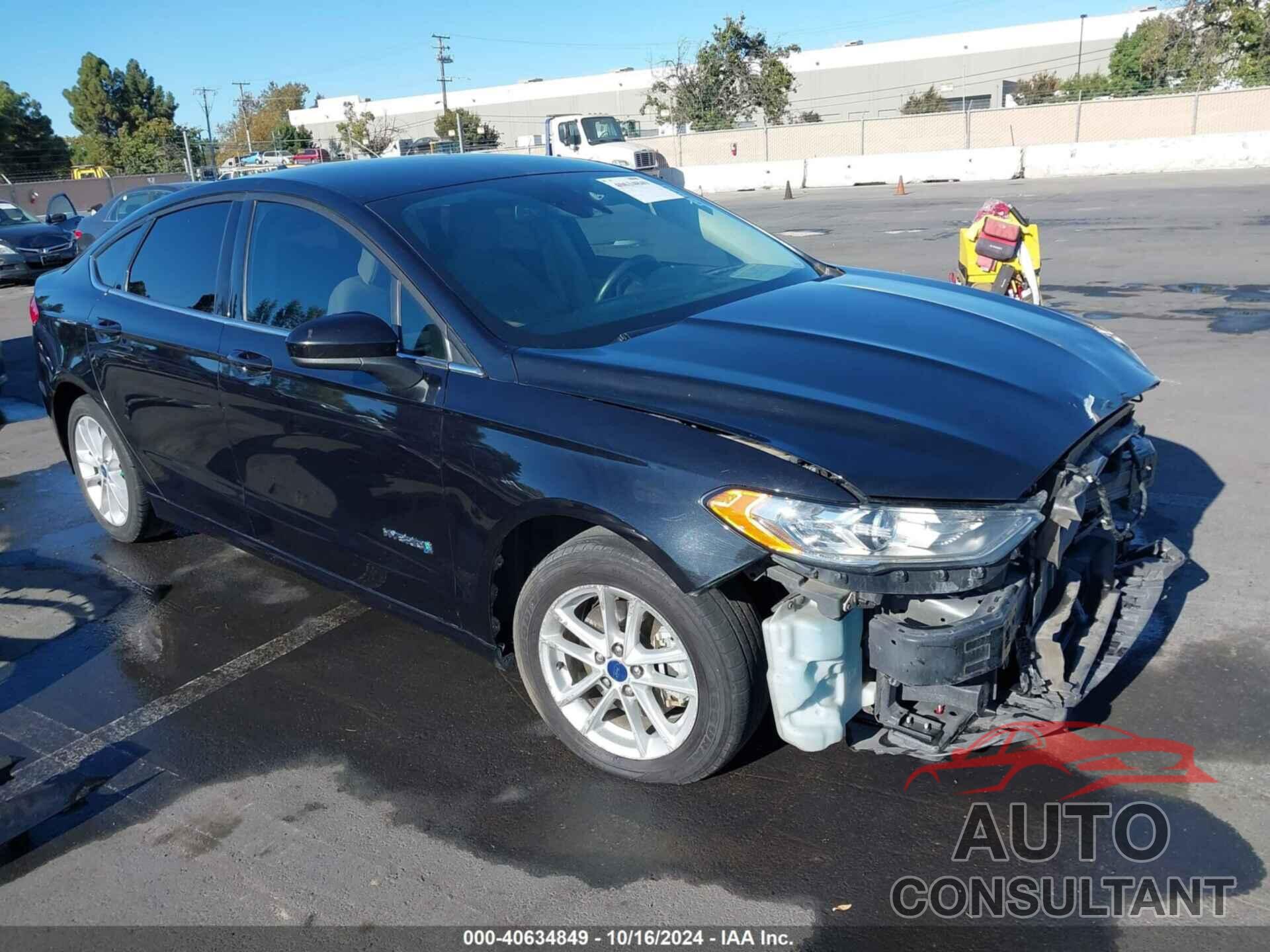 FORD FUSION HYBRID 2019 - 3FA6P0LU6KR256494